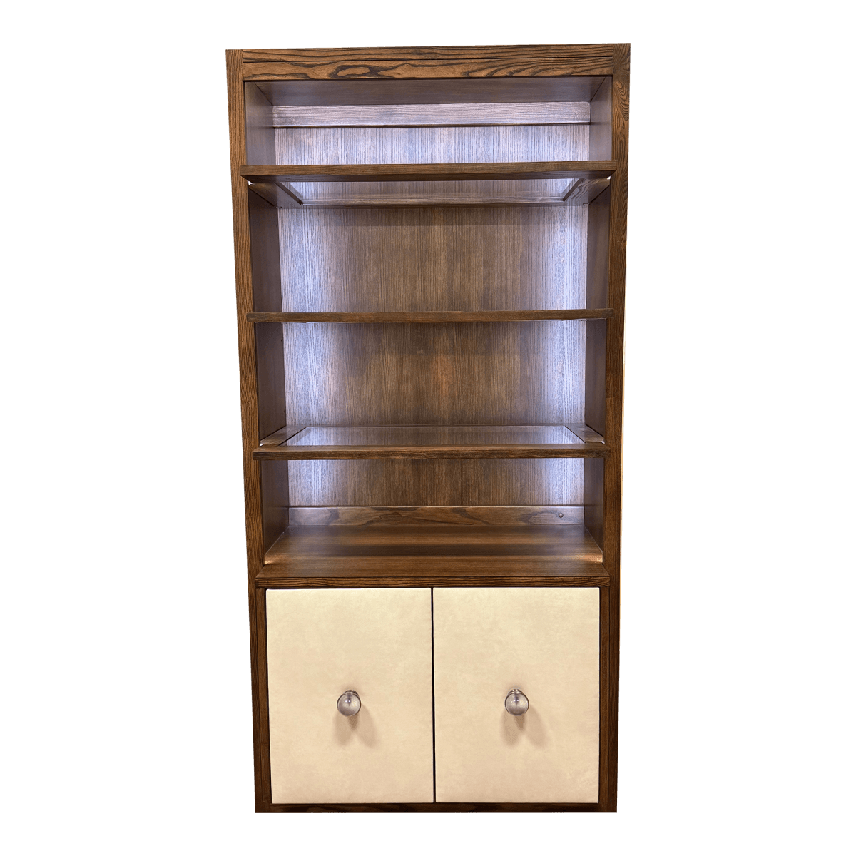 Hickory Chair Sharon Bookcase With Storage Cabinet - Thumbnail 2