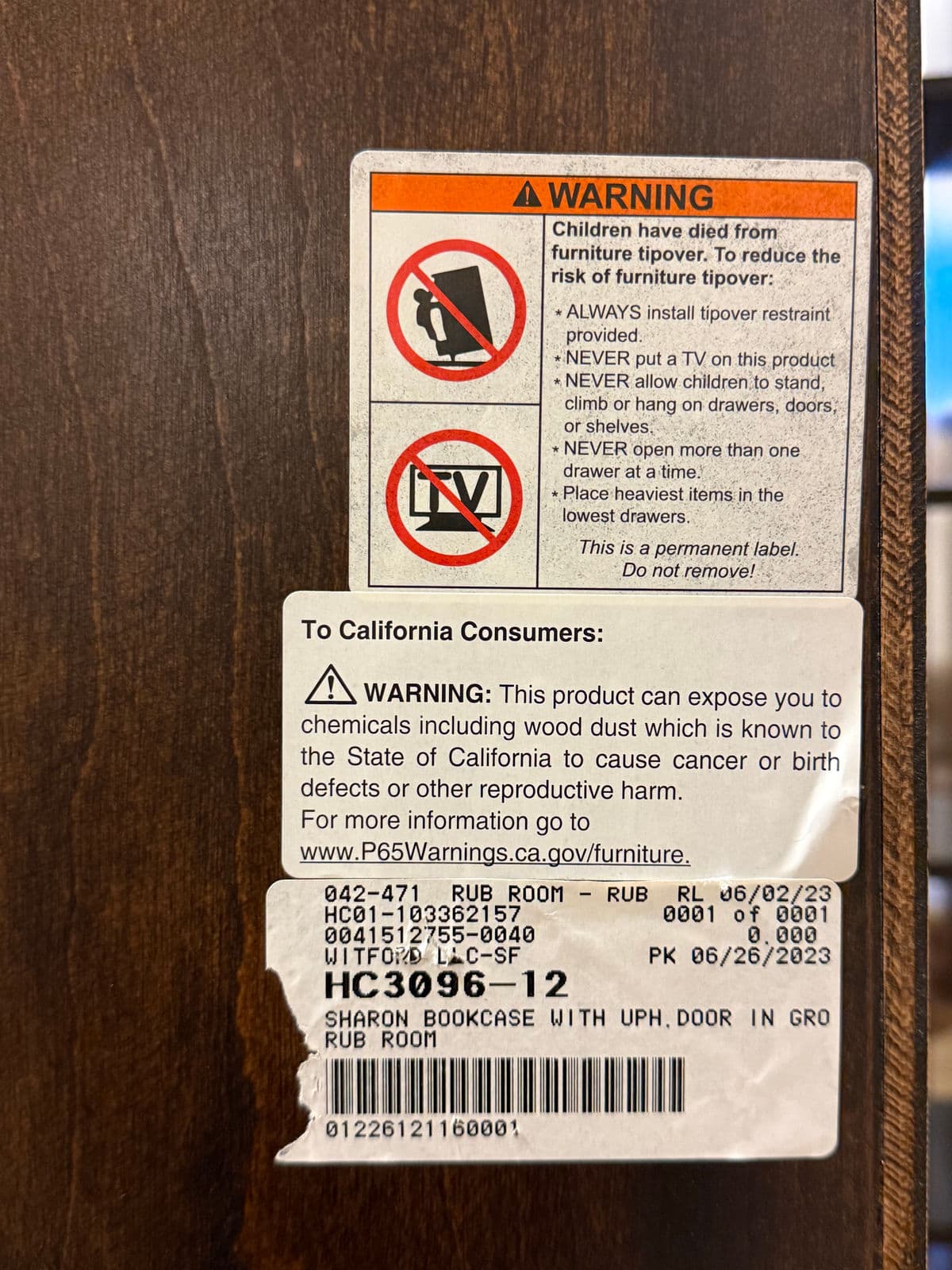 Hickory Chair Sharon Bookcase With Storage Cabinet - Thumbnail 13