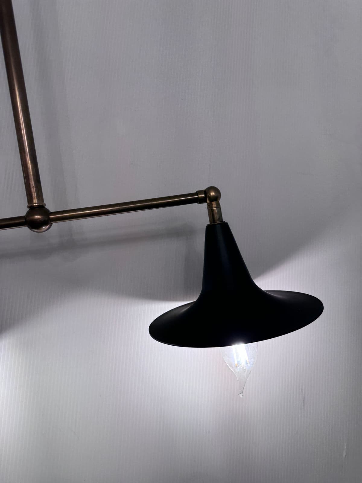 Omega Lighting Company Extra Long Double Pendant Chandelier - Thumbnail 6