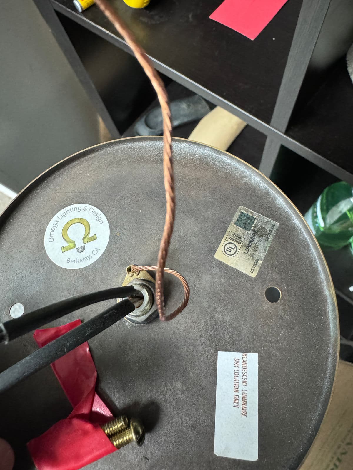 Omega Lighting Company Extra Long Double Pendant Chandelier - Thumbnail 4