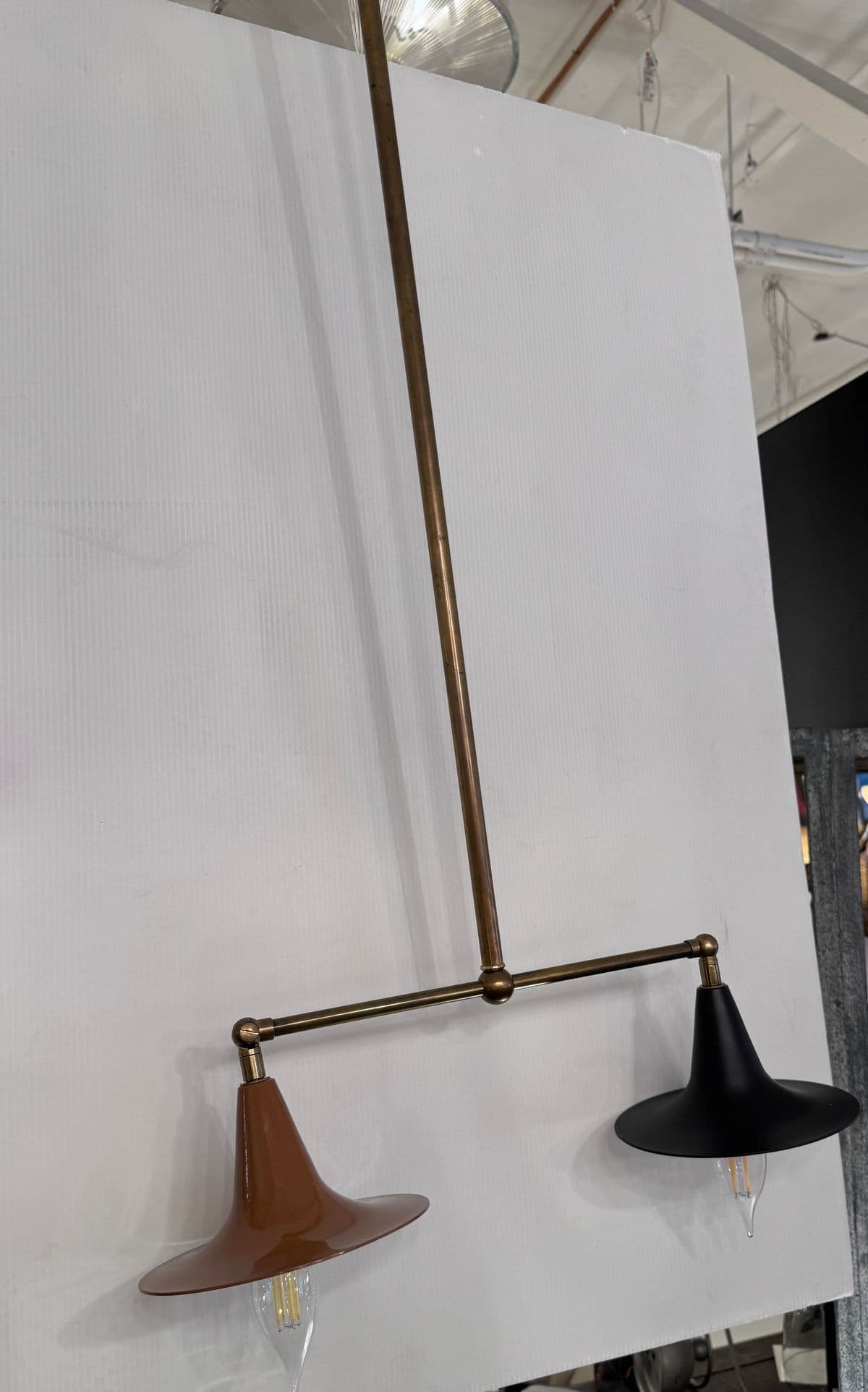 Omega Lighting Company Extra Long Double Pendant Chandelier - Thumbnail 3