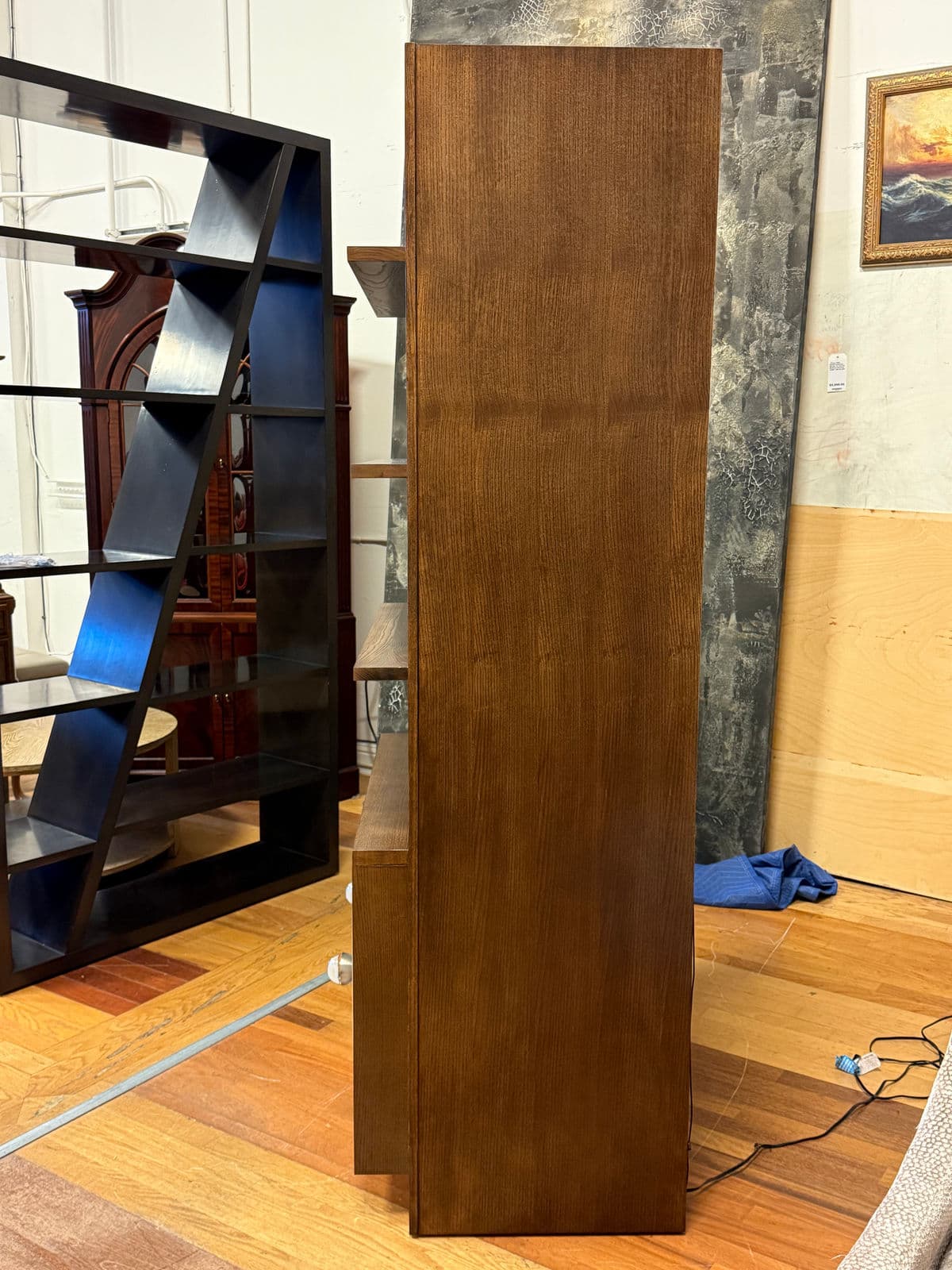 Hickory Chair Sharon Bookcase With Storage Cabinet - Thumbnail 7