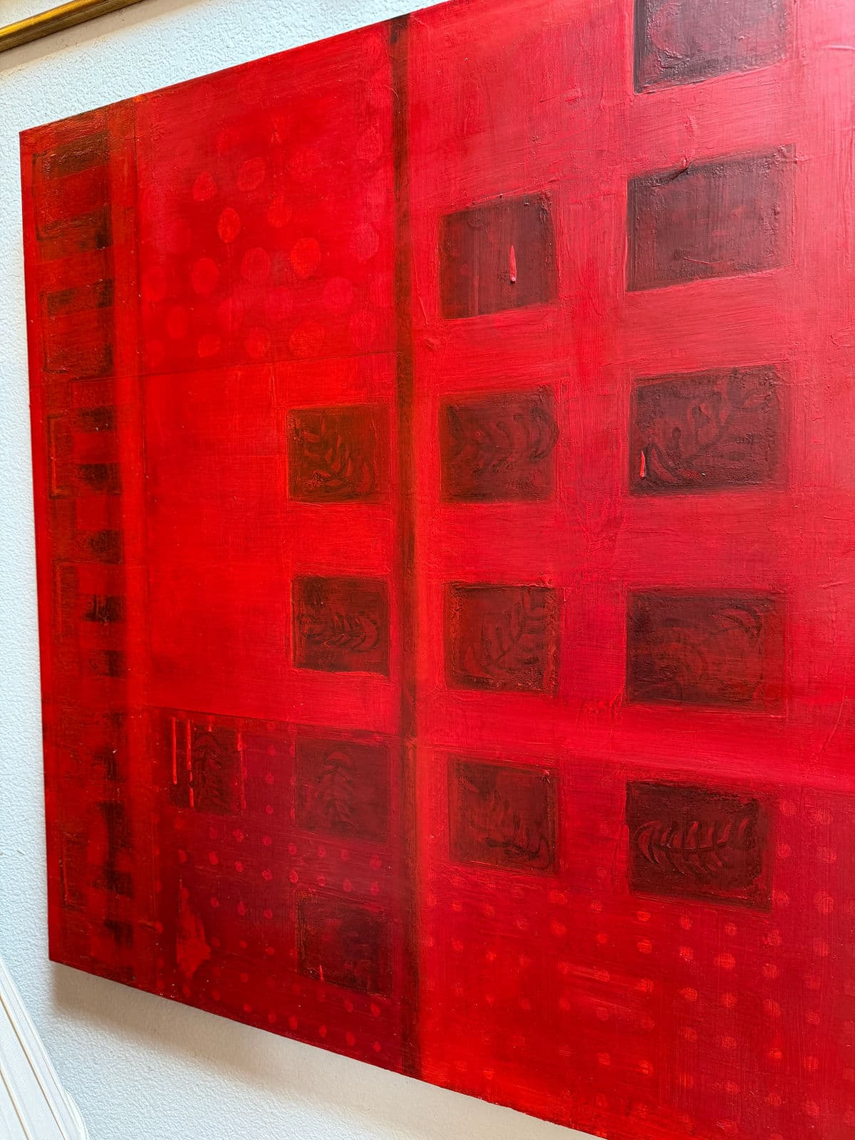 Circa 2002 Catherine Saiki "Directions I" Original Painting, Signed - Thumbnail 5