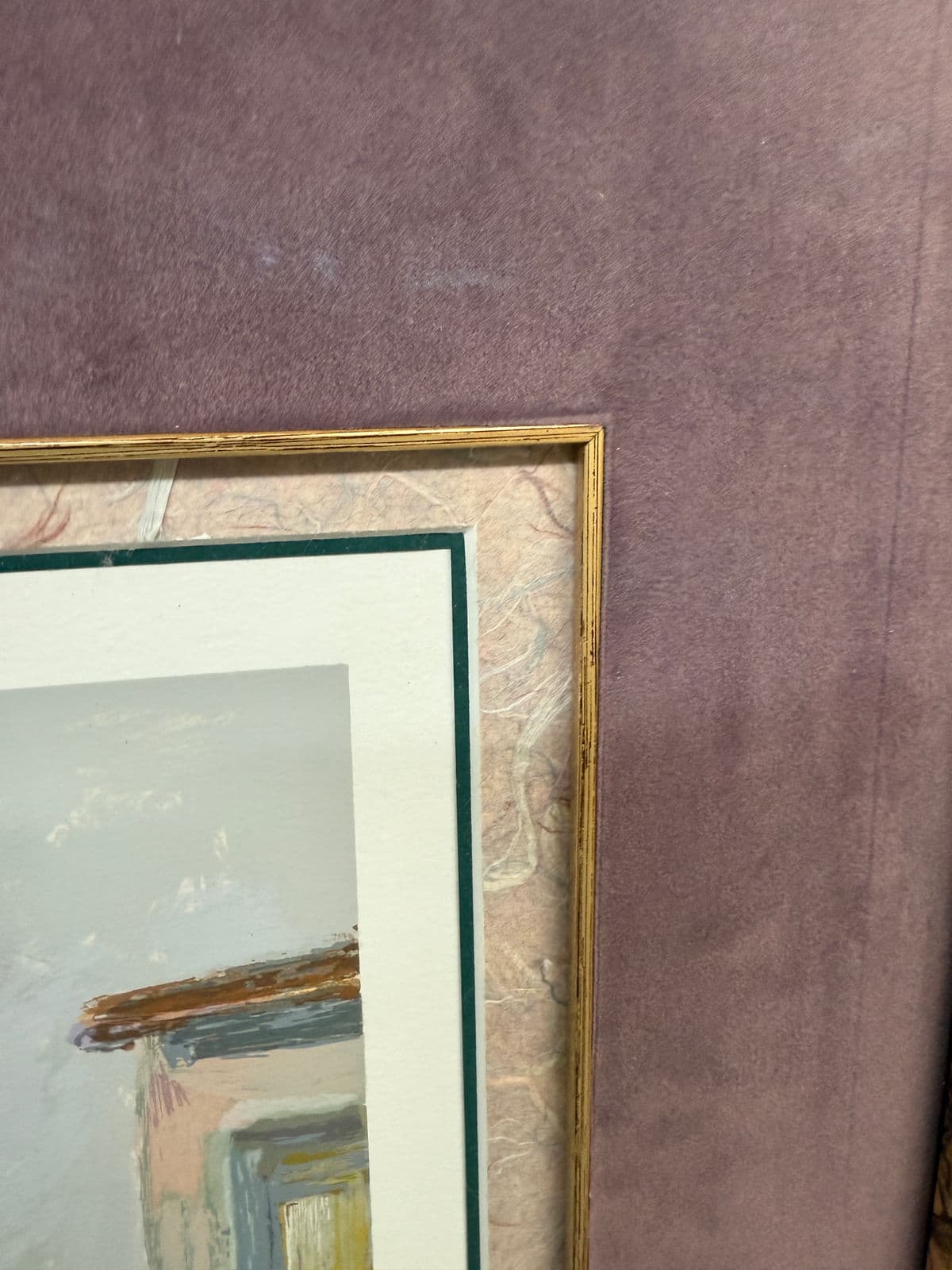 Henri Plisson "British Garden" Limited Edition 74 of 300 Lithograph , Signed + Framed - Thumbnail 8