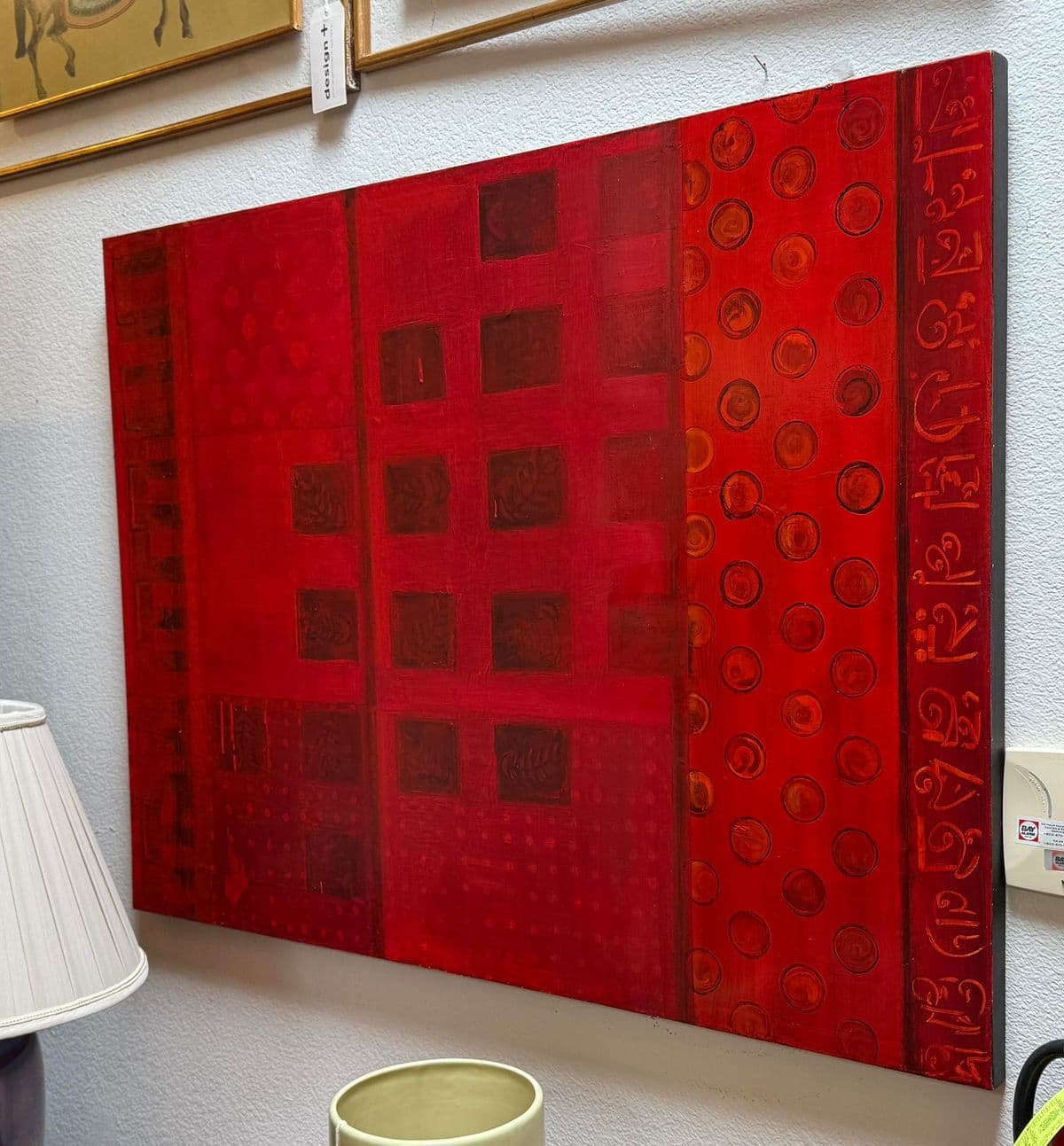 Circa 2002 Catherine Saiki "Directions I" Original Painting, Signed - Thumbnail 3