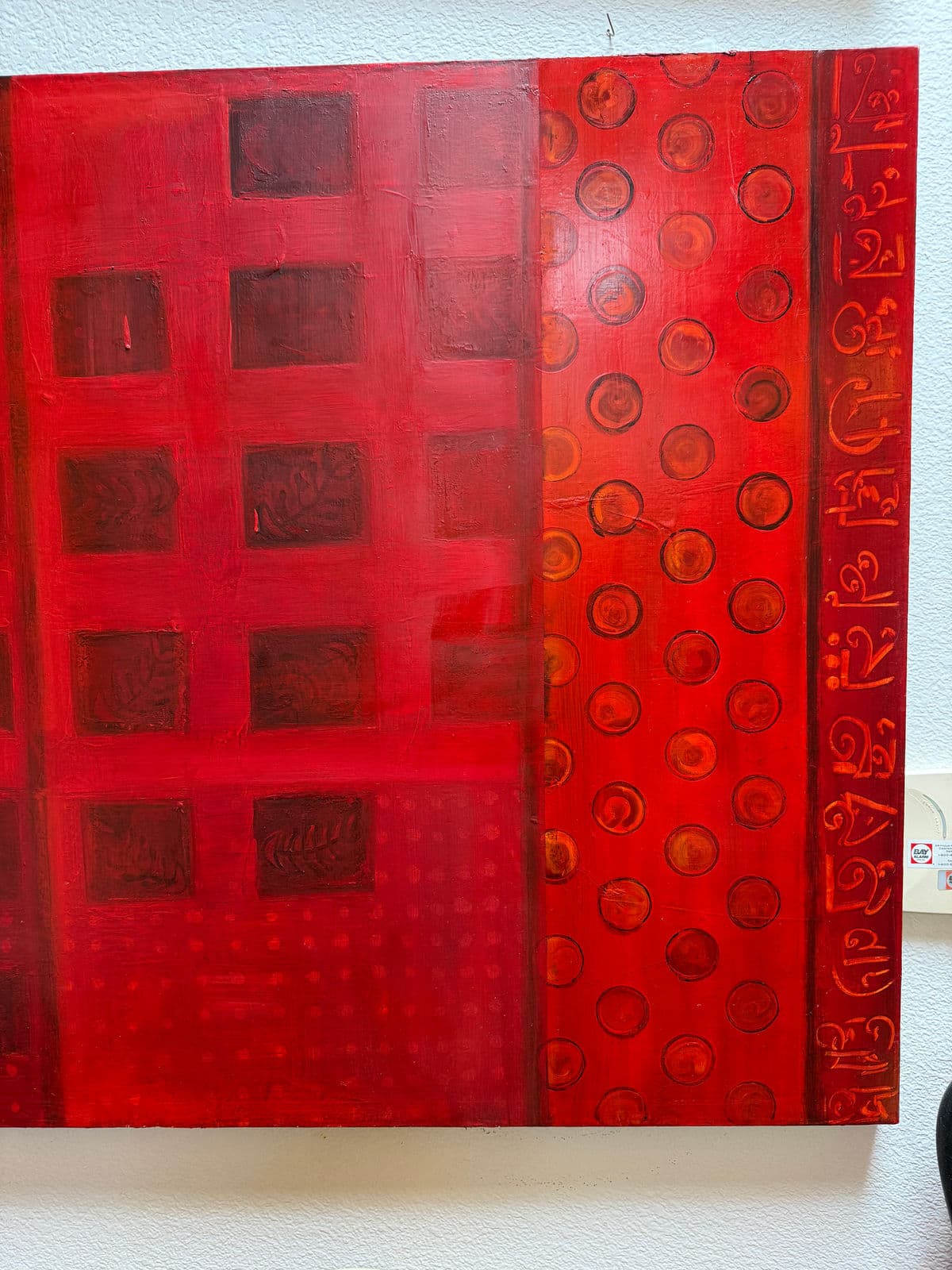 Circa 2002 Catherine Saiki "Directions I" Original Painting, Signed - Thumbnail 9