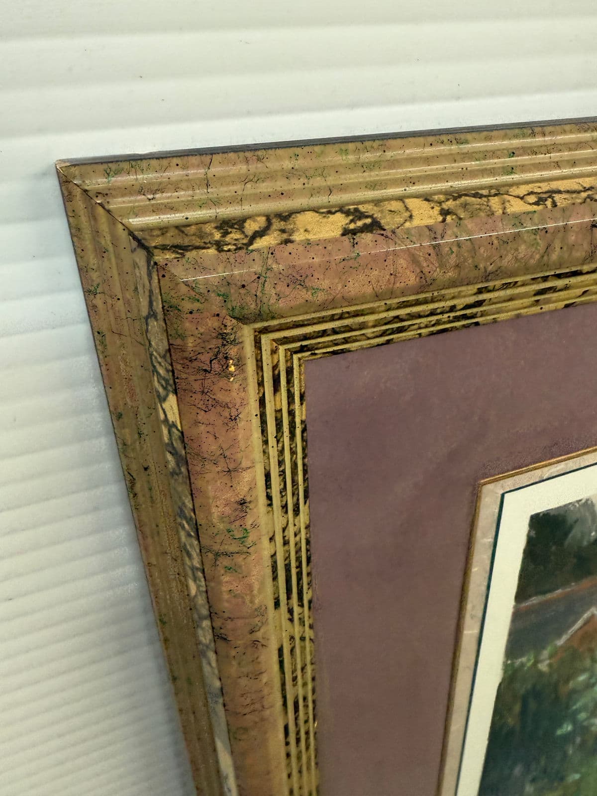 Henri Plisson "British Garden" Limited Edition 74 of 300 Lithograph , Signed + Framed - Thumbnail 12