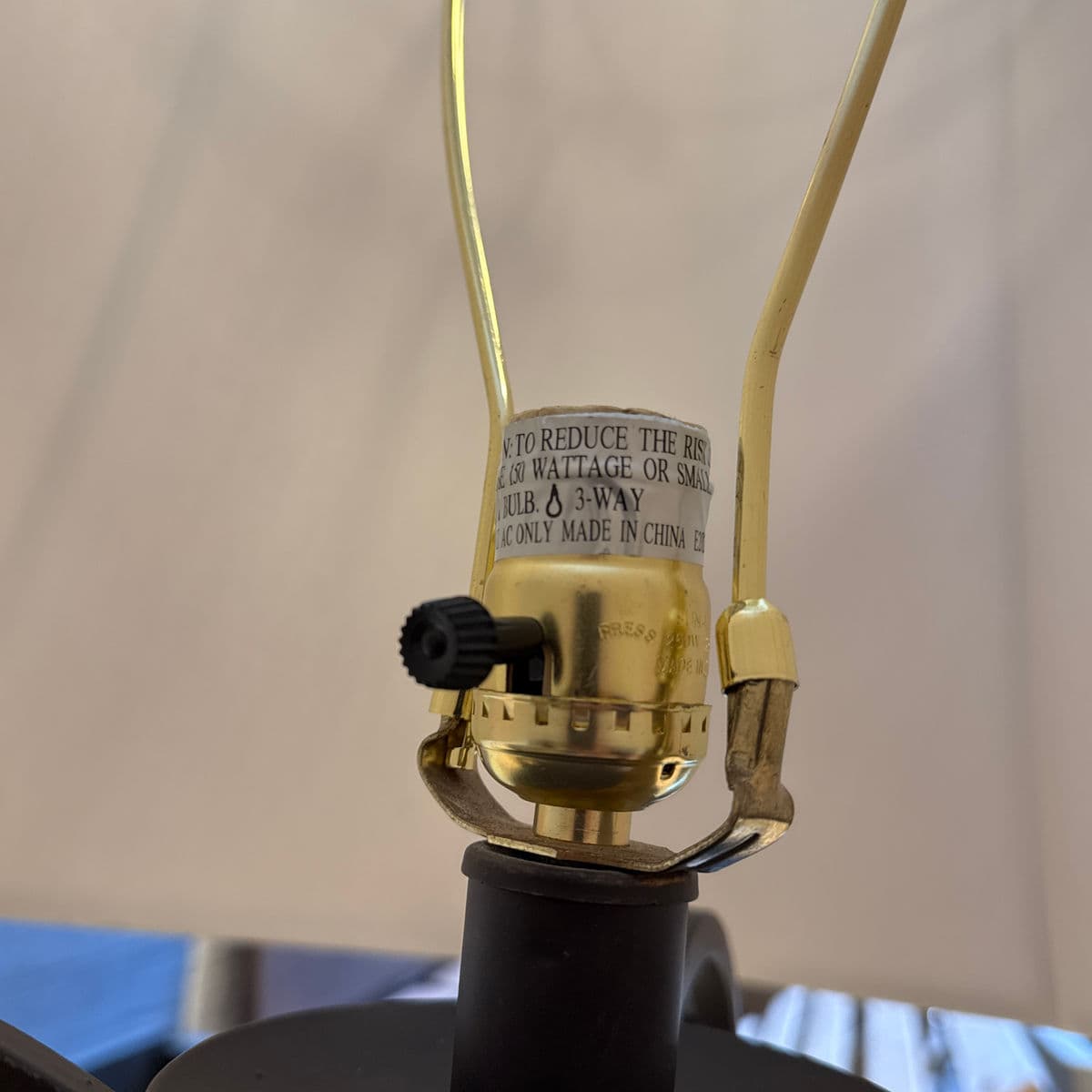 Rustic European Forged Iron Table Lamps, Pair - Thumbnail 8