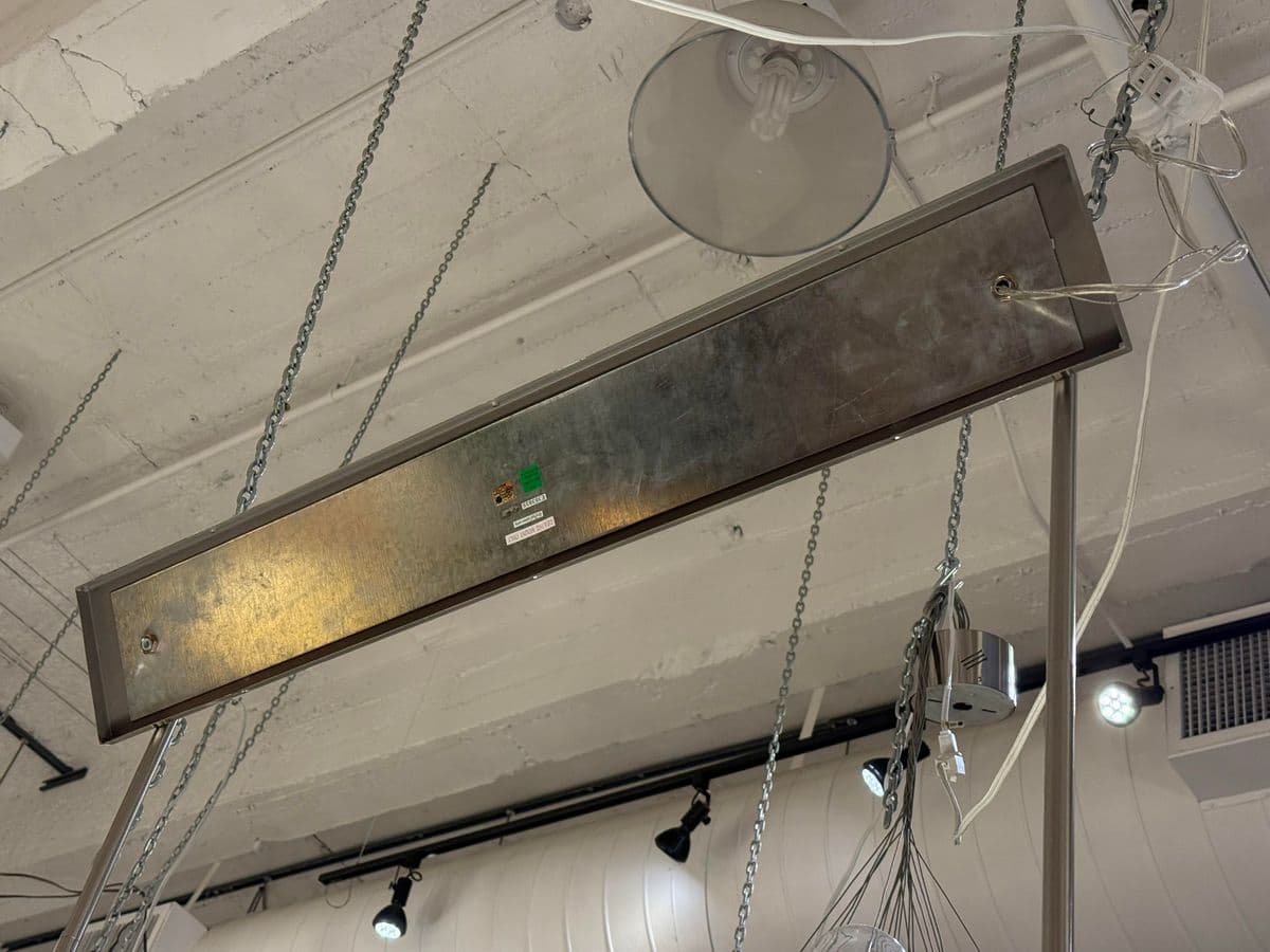 Restoration Hardware Rectangular Shadow Box Greige Pendant - Thumbnail 12