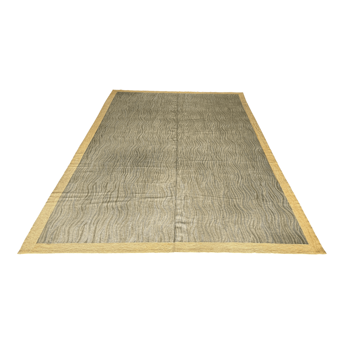 14ft X 21ft 3in South American Hand Hooked Area Rug - Thumbnail 2