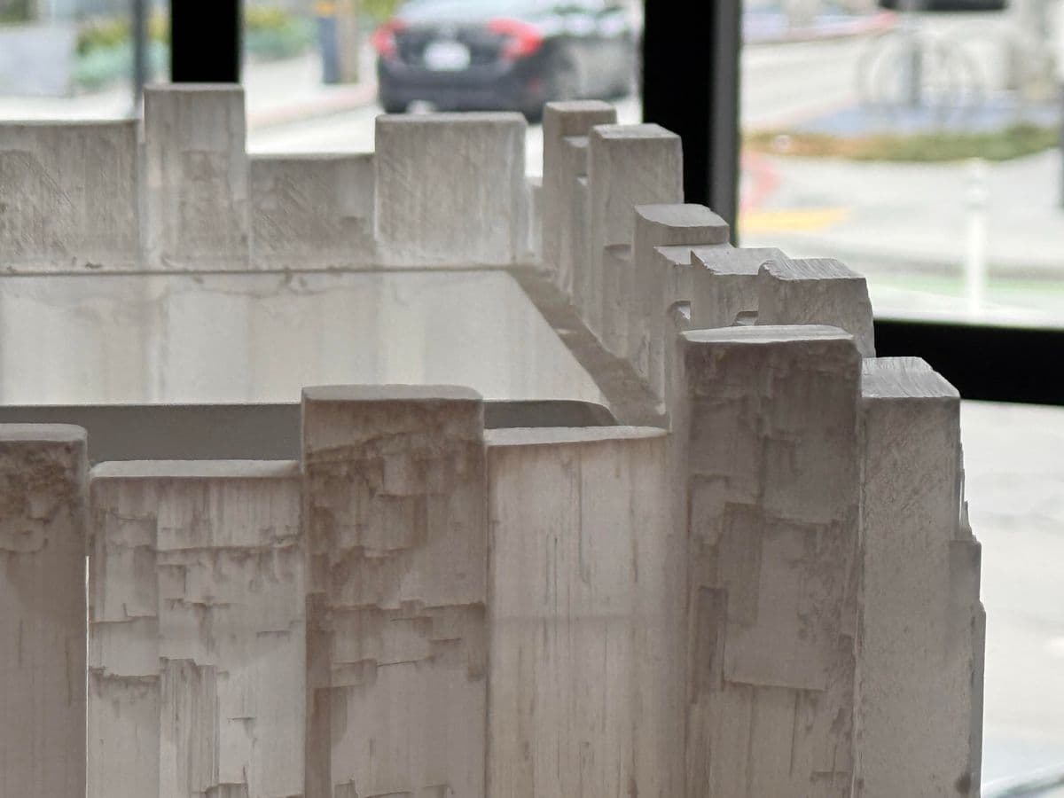 Two Tiered Design Selenite Chandelier - Thumbnail 11