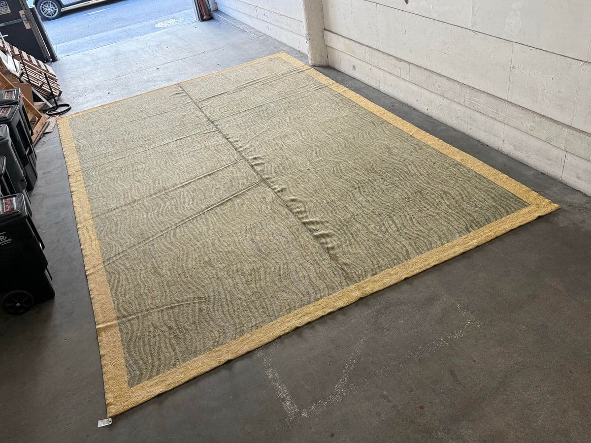 14ft X 21ft 3in South American Hand Hooked Area Rug - Thumbnail 10