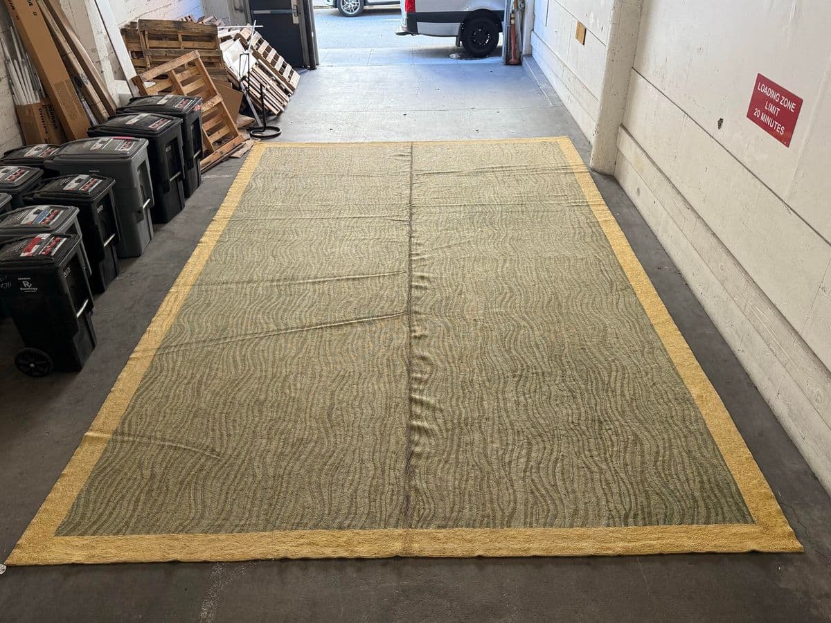 14ft X 21ft 3in South American Hand Hooked Area Rug - Thumbnail 11