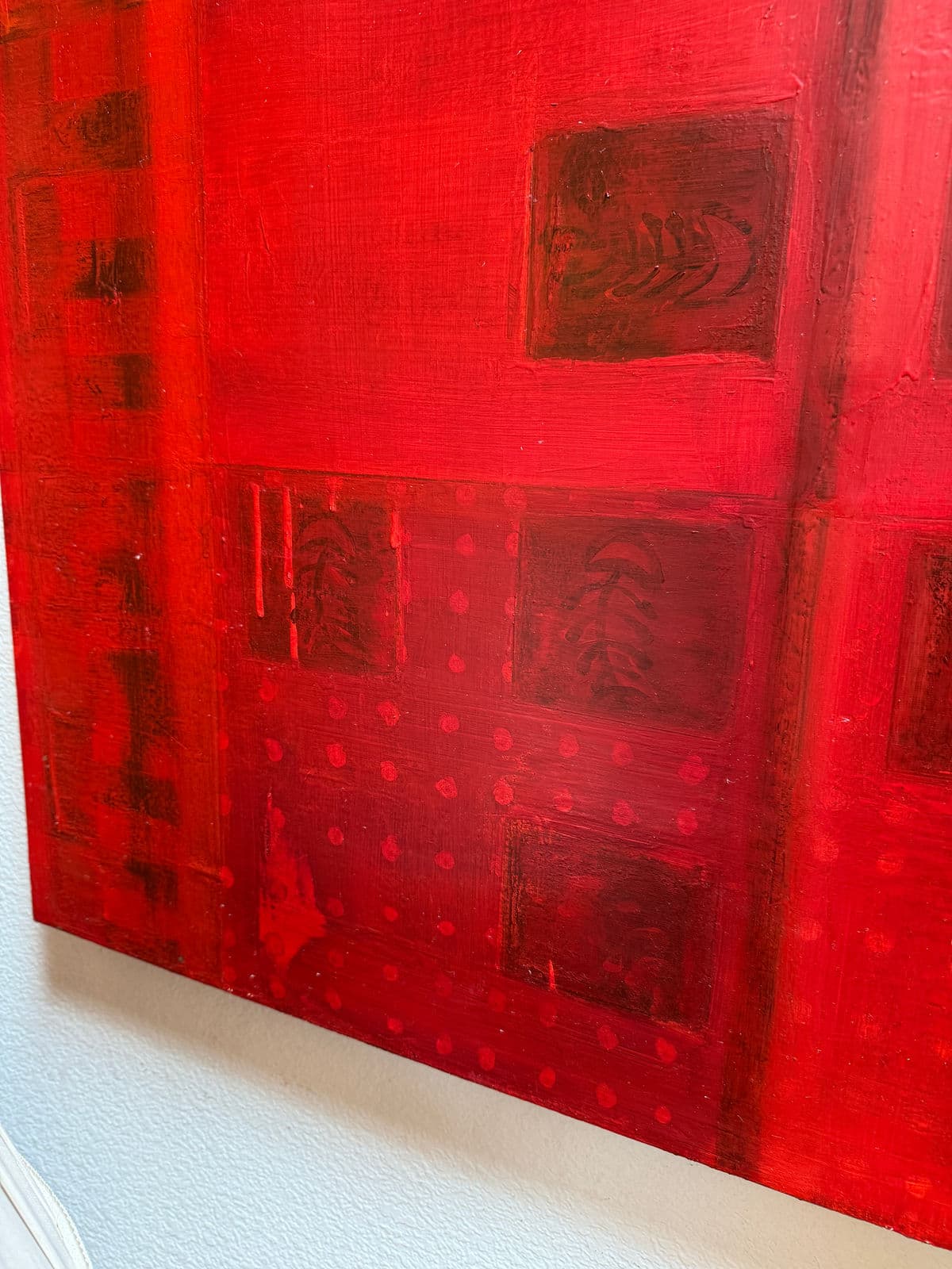 Circa 2002 Catherine Saiki "Directions I" Original Painting, Signed - Thumbnail 12