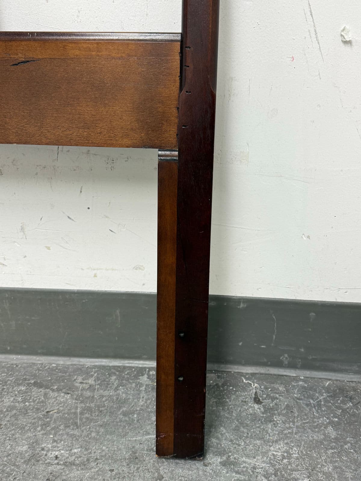 Twin Size Henredon Chippendale Mahogany Head Board - Thumbnail 10