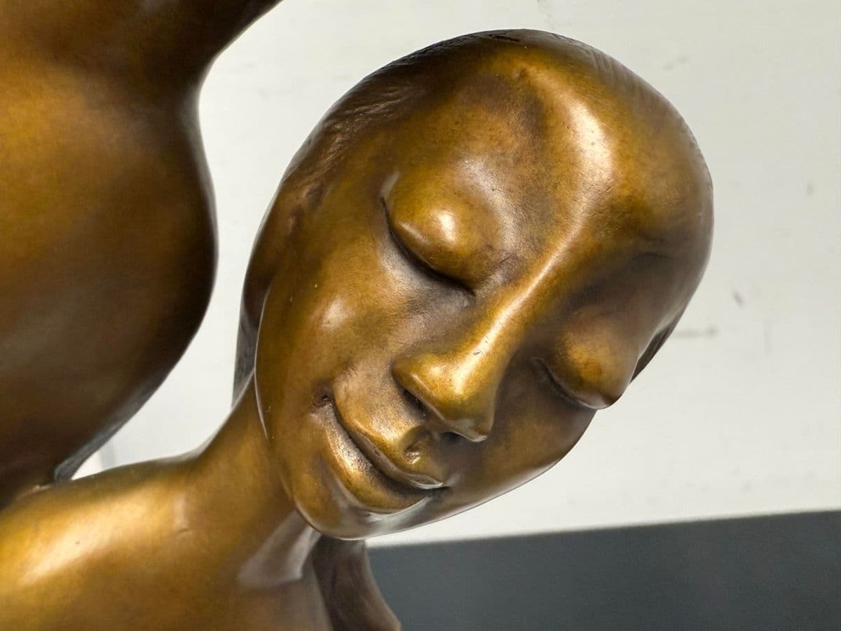 Don Panec Lovers Attachment Sculpture, Signed + Numbered Edition 3 of 50 - Thumbnail 9