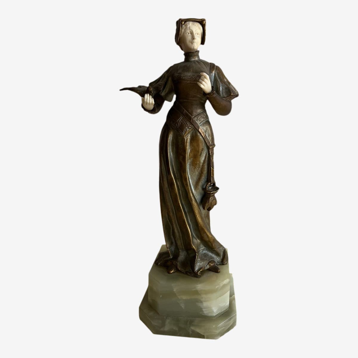 George Omerth Bronze Female Sculpture - Image 1