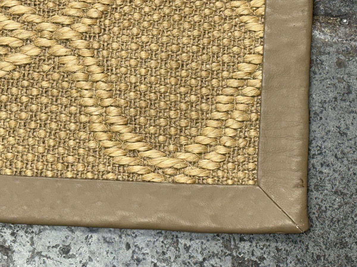 6ft 1in X 8ft 3in Stark Woven Jute Trellis Area Rug - Thumbnail 6