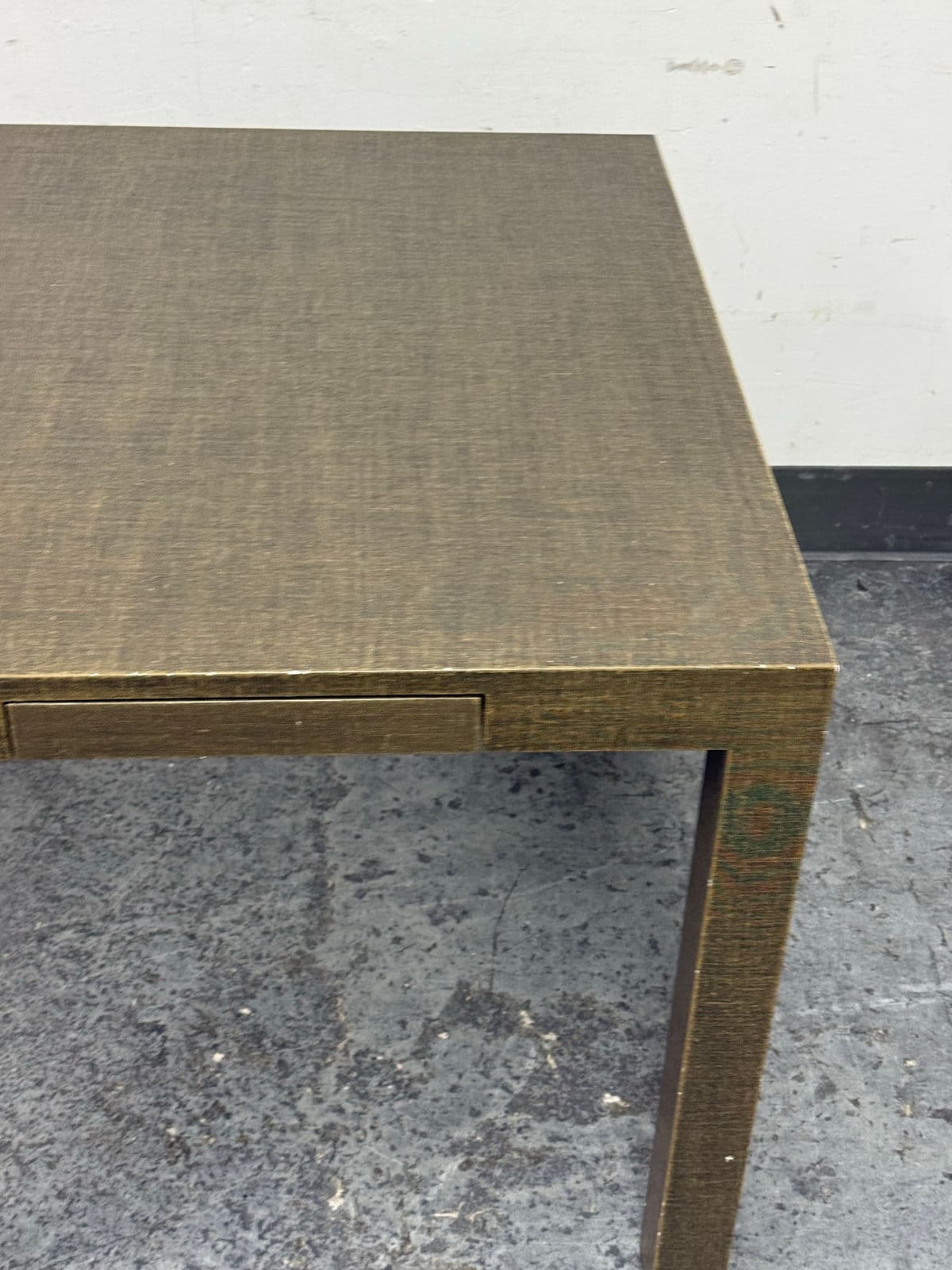 Urban Furniture Linen Wrapped End Table + Drawer - Thumbnail 13