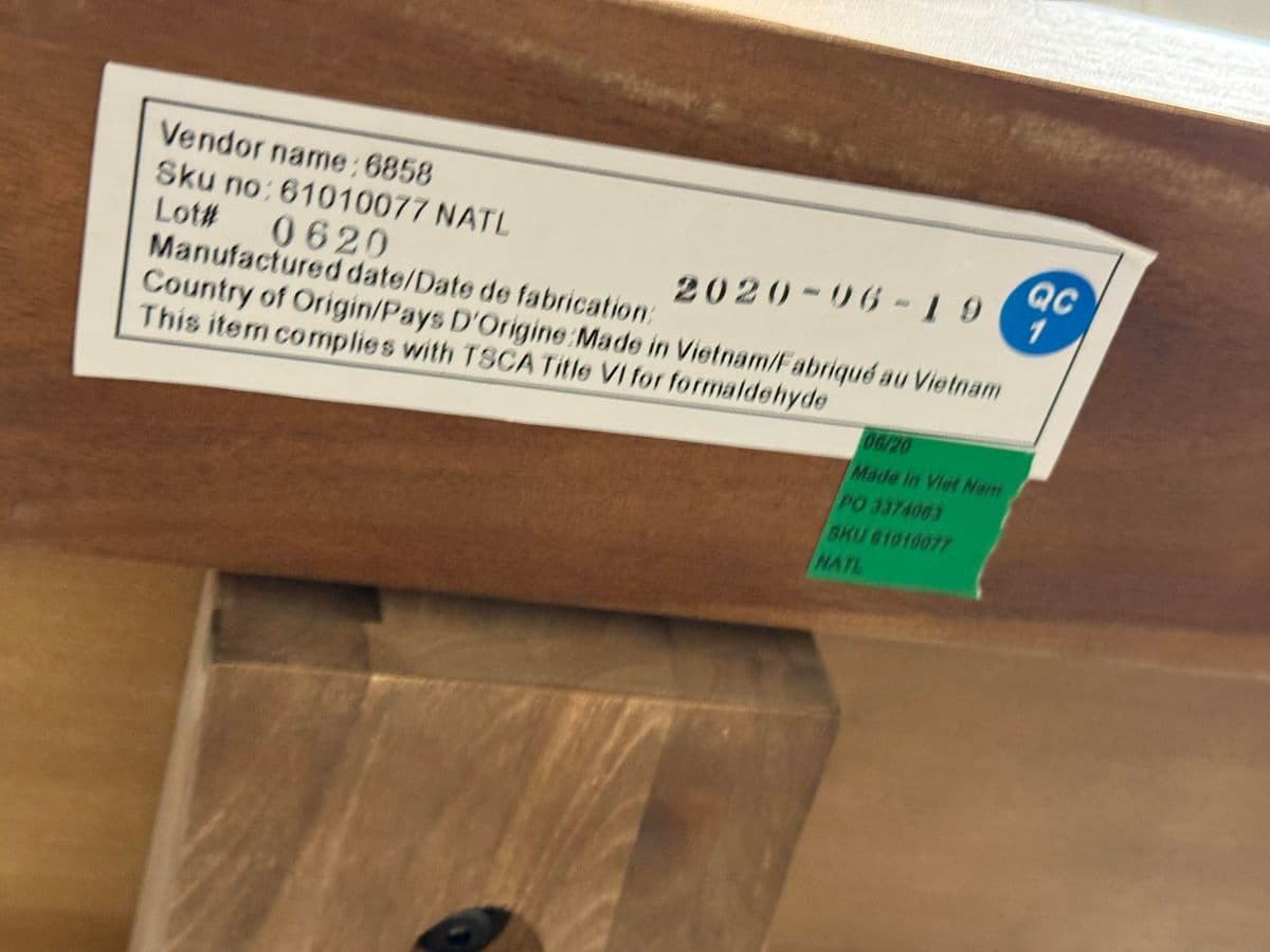 Restoration Hardware Monastery Side Table - Thumbnail 4