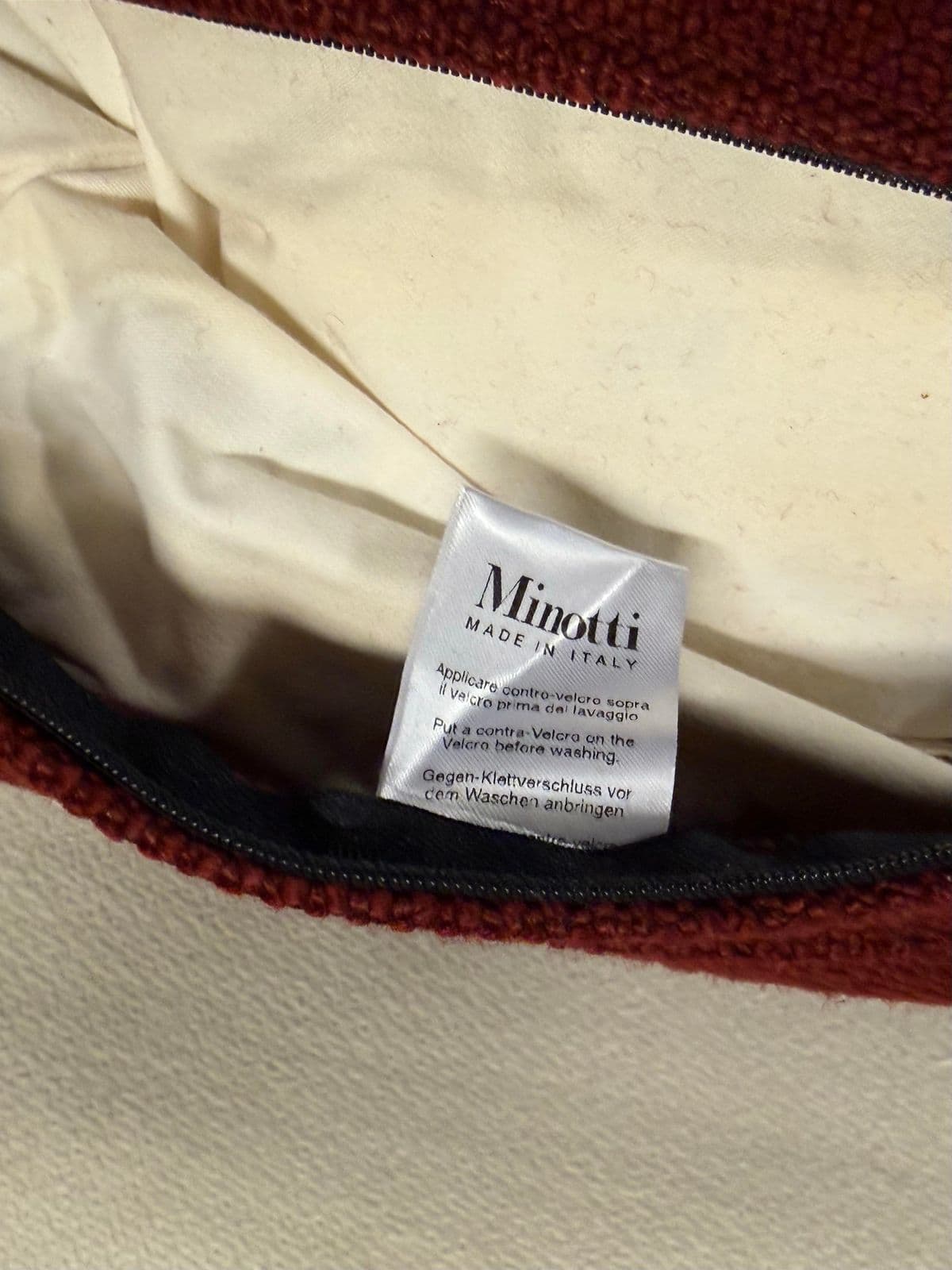 Minotti Italian Red Decor Pillow - Thumbnail 12