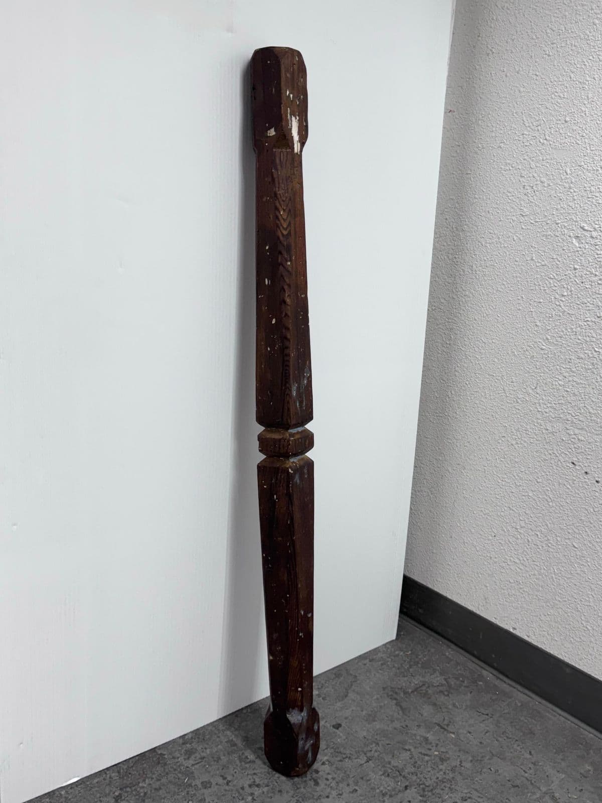 Antique Structural Single Bed Frame Post - Thumbnail 3