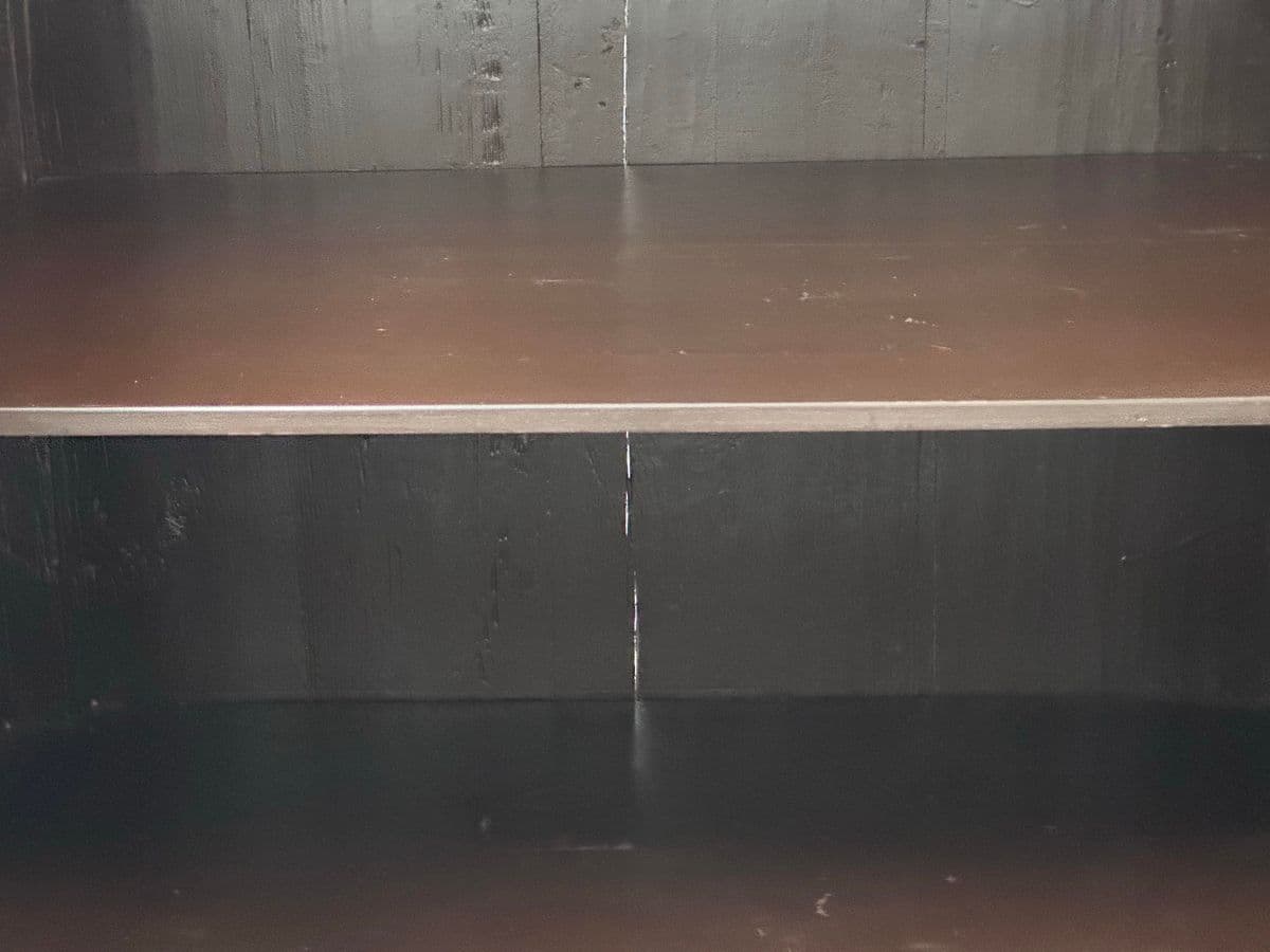 Antique Chinese Lacquered Two Door Cabinet - Thumbnail 11