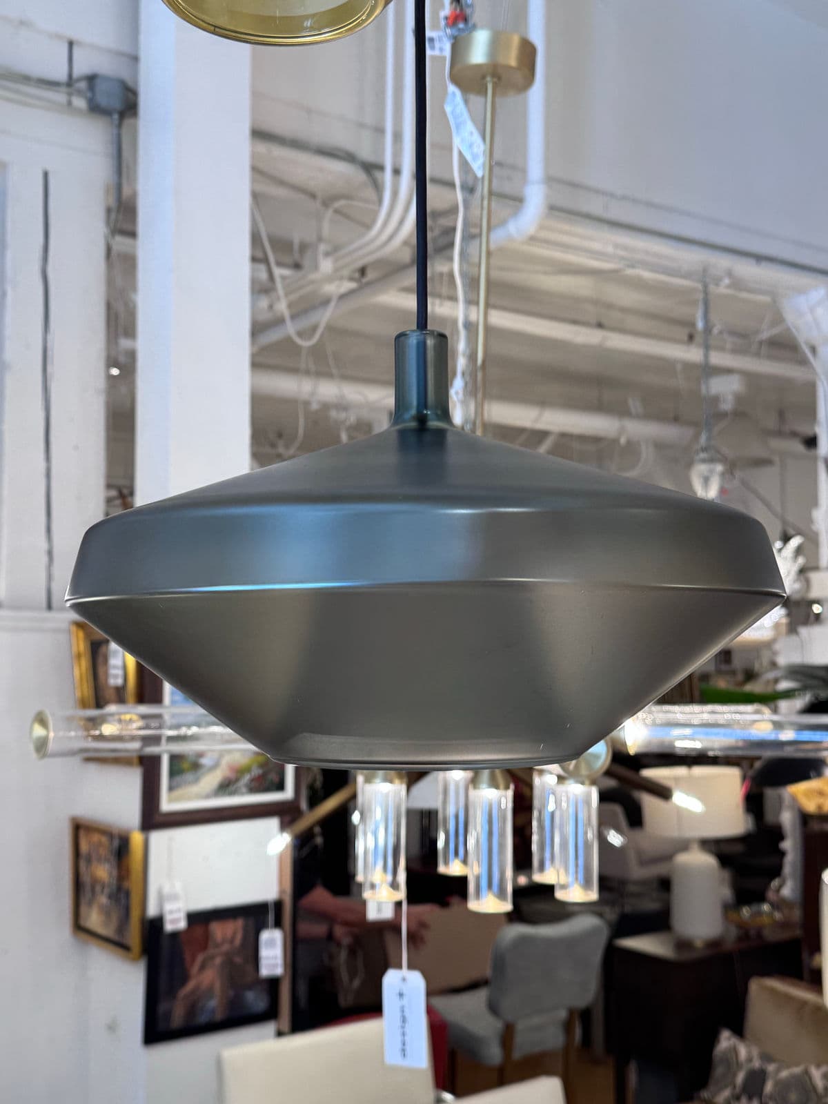 Umberto Asnago for Penta Borosilicate Glass Hanging Light Fixture - Thumbnail 11