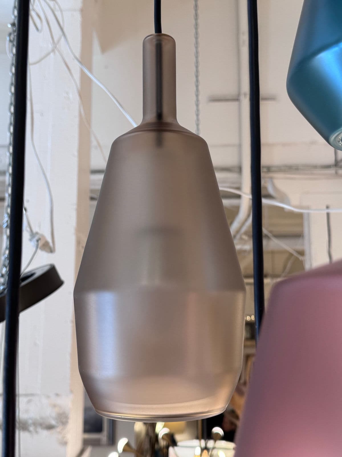 Umberto Asnago for Penta Borosilicate Glass Hanging Light Fixture - Thumbnail 8