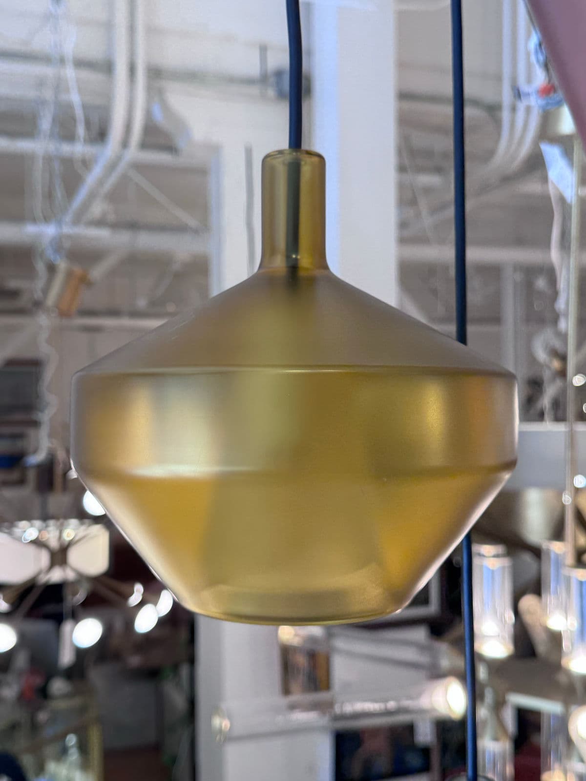 Umberto Asnago for Penta Borosilicate Glass Hanging Light Fixture - Thumbnail 10