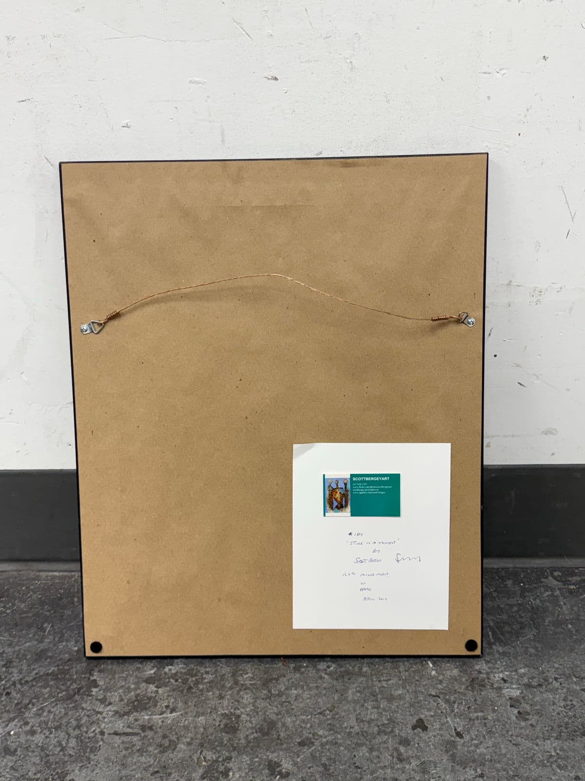 Circa 2012 Scott Bergeyart "Stuck in a Moment" - Thumbnail 12