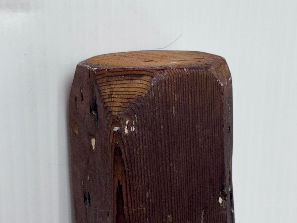 Antique Structural Single Bed Frame Post - Thumbnail 12