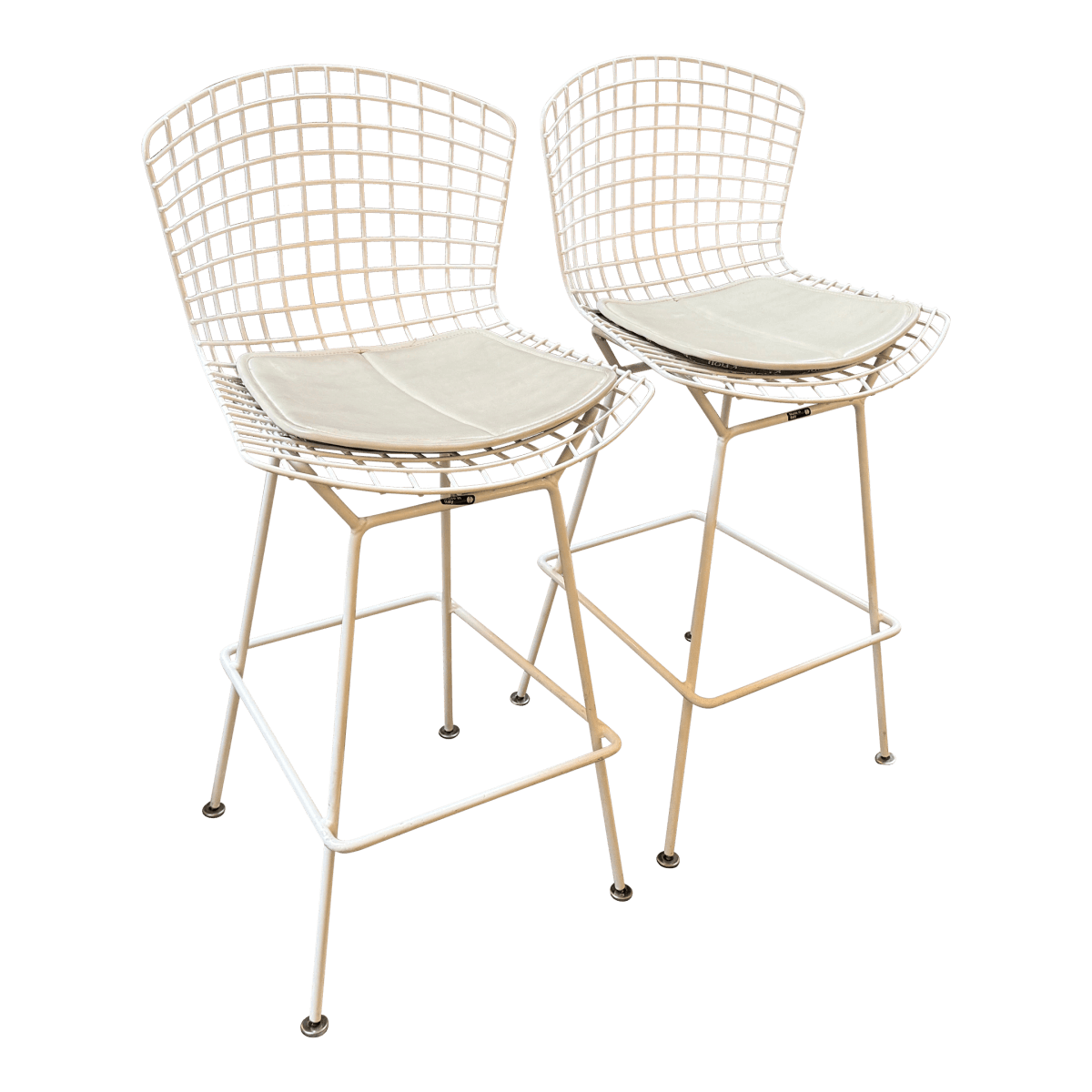 Harry Bertoia for Knoll Bar Stools, Pair - Thumbnail 2