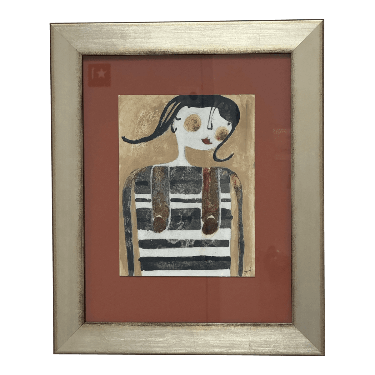 Circa 2012 Scott Bergeyart "Stuck in a Moment" - Thumbnail 2