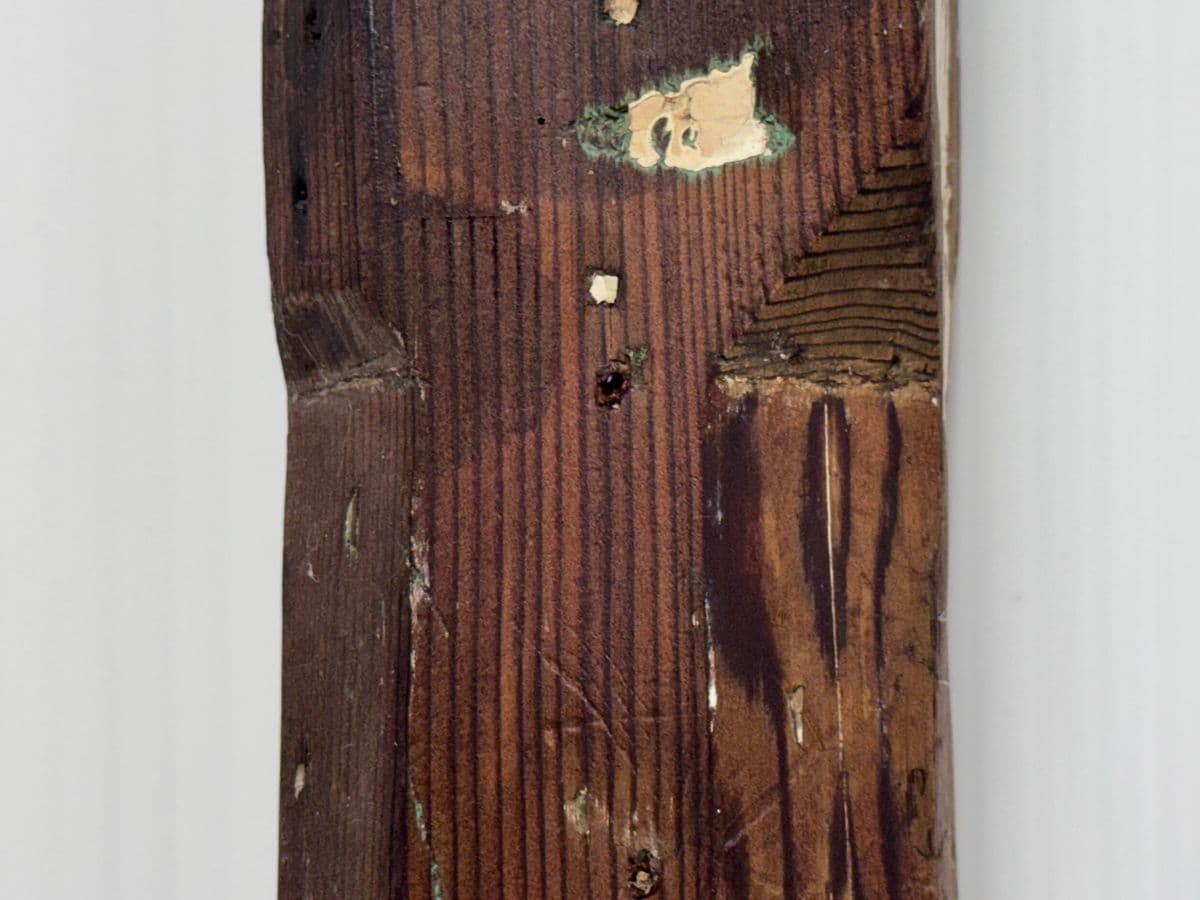 Antique Structural Single Bed Frame Post - Thumbnail 9