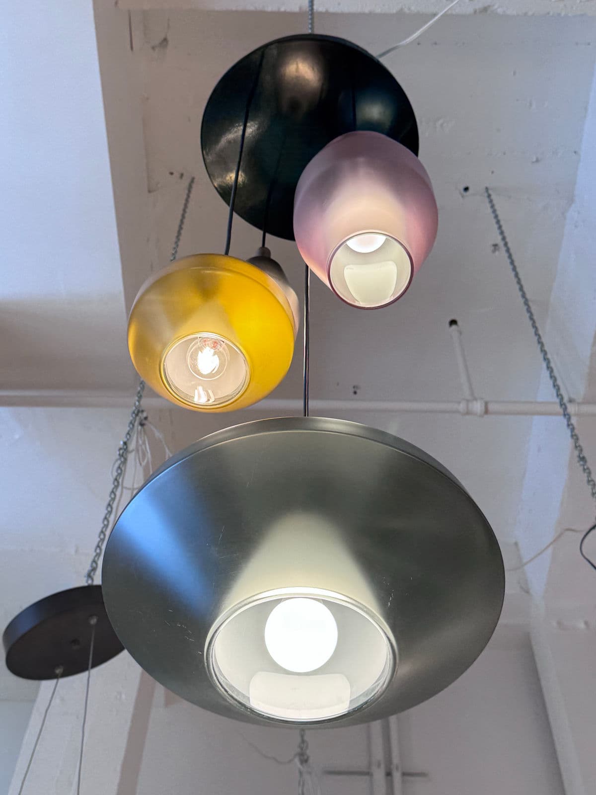 Umberto Asnago for Penta Borosilicate Glass Hanging Light Fixture - Thumbnail 6