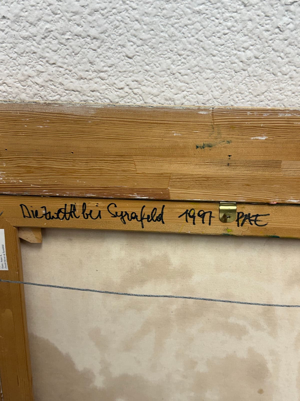 Circa 1997 Zwettl River at Syrafeld Painting by Peter Apolonius Etzer - Thumbnail 8