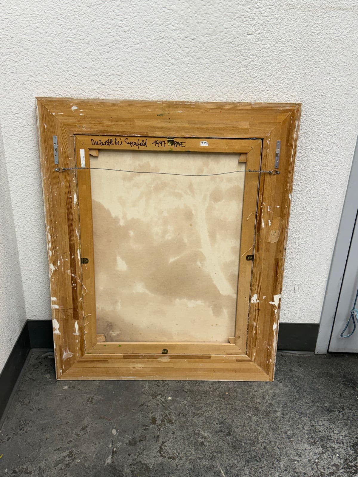 Circa 1997 Zwettl River at Syrafeld Painting by Peter Apolonius Etzer - Thumbnail 3