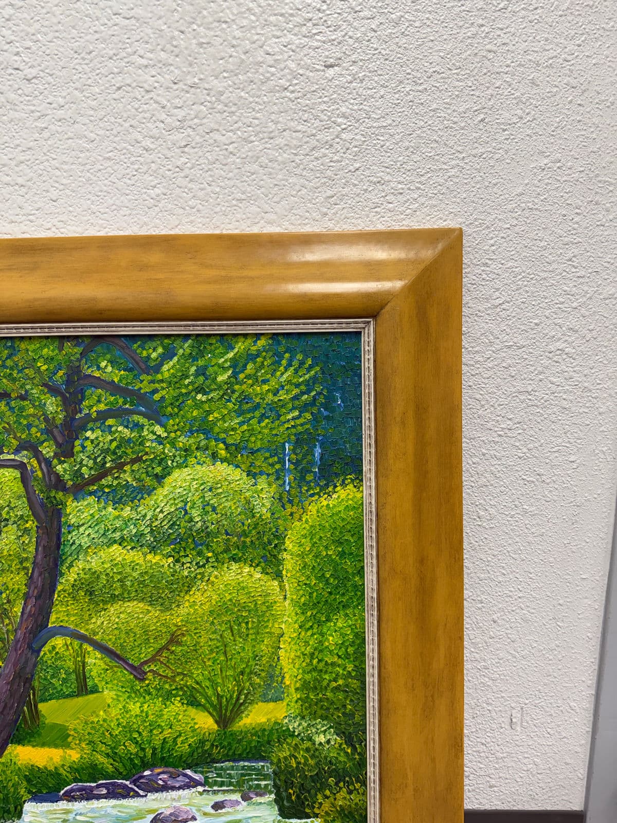 Circa 1997 Zwettl River at Syrafeld Painting by Peter Apolonius Etzer - Thumbnail 9