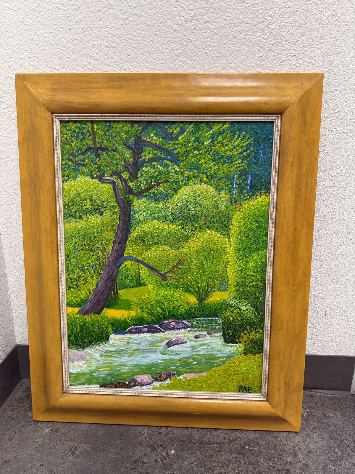 Circa 1997 Zwettl River at Syrafeld Painting by Peter Apolonius Etzer - Thumbnail 10