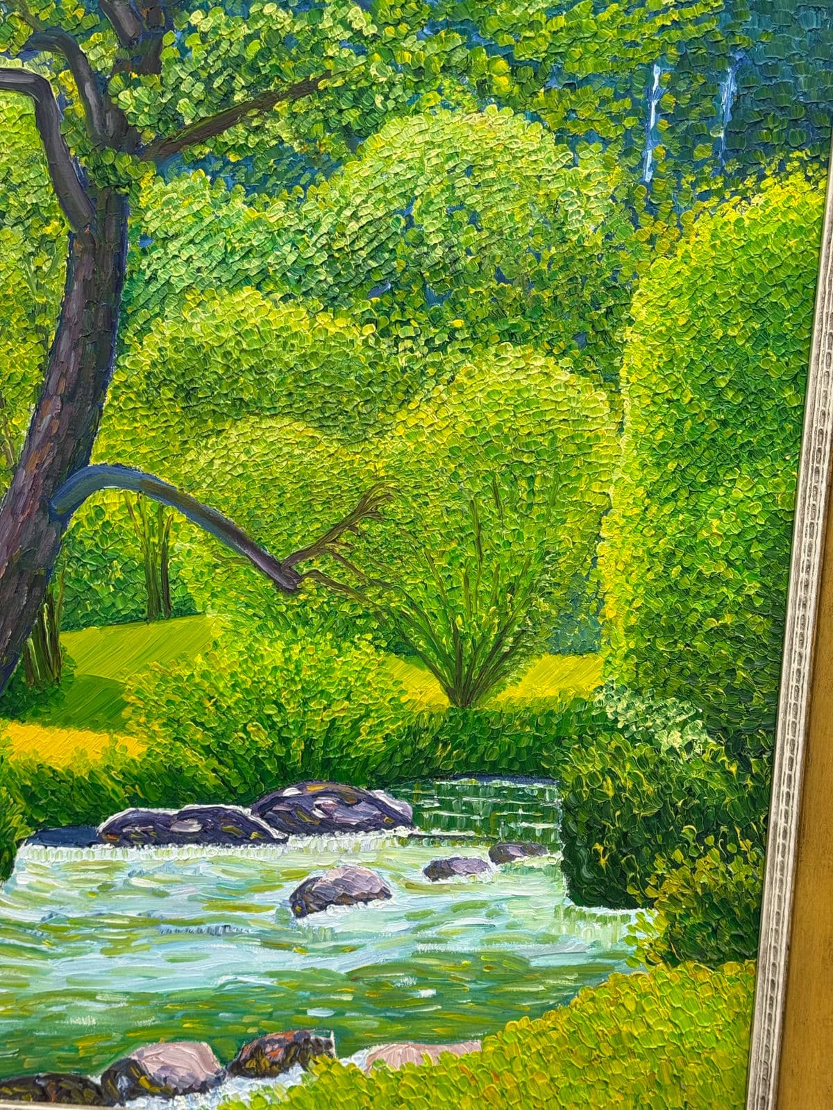 Circa 1997 Zwettl River at Syrafeld Painting by Peter Apolonius Etzer - Thumbnail 13