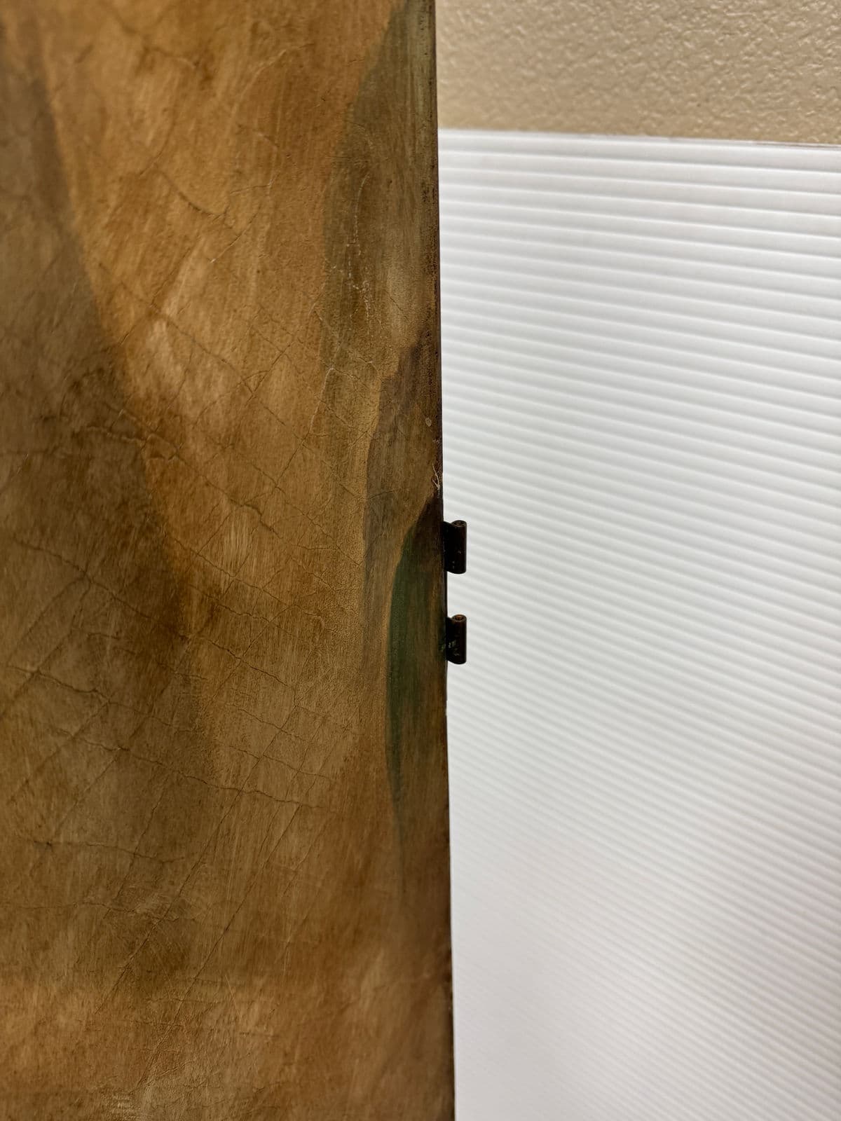 Late 20th Century "Passage to Walled Garden" Three Panel Screen - Thumbnail 11