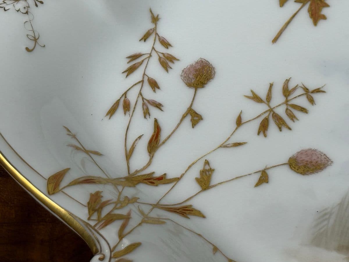 Charles Field Haviland Limoges Porcelain Platter - Thumbnail 8