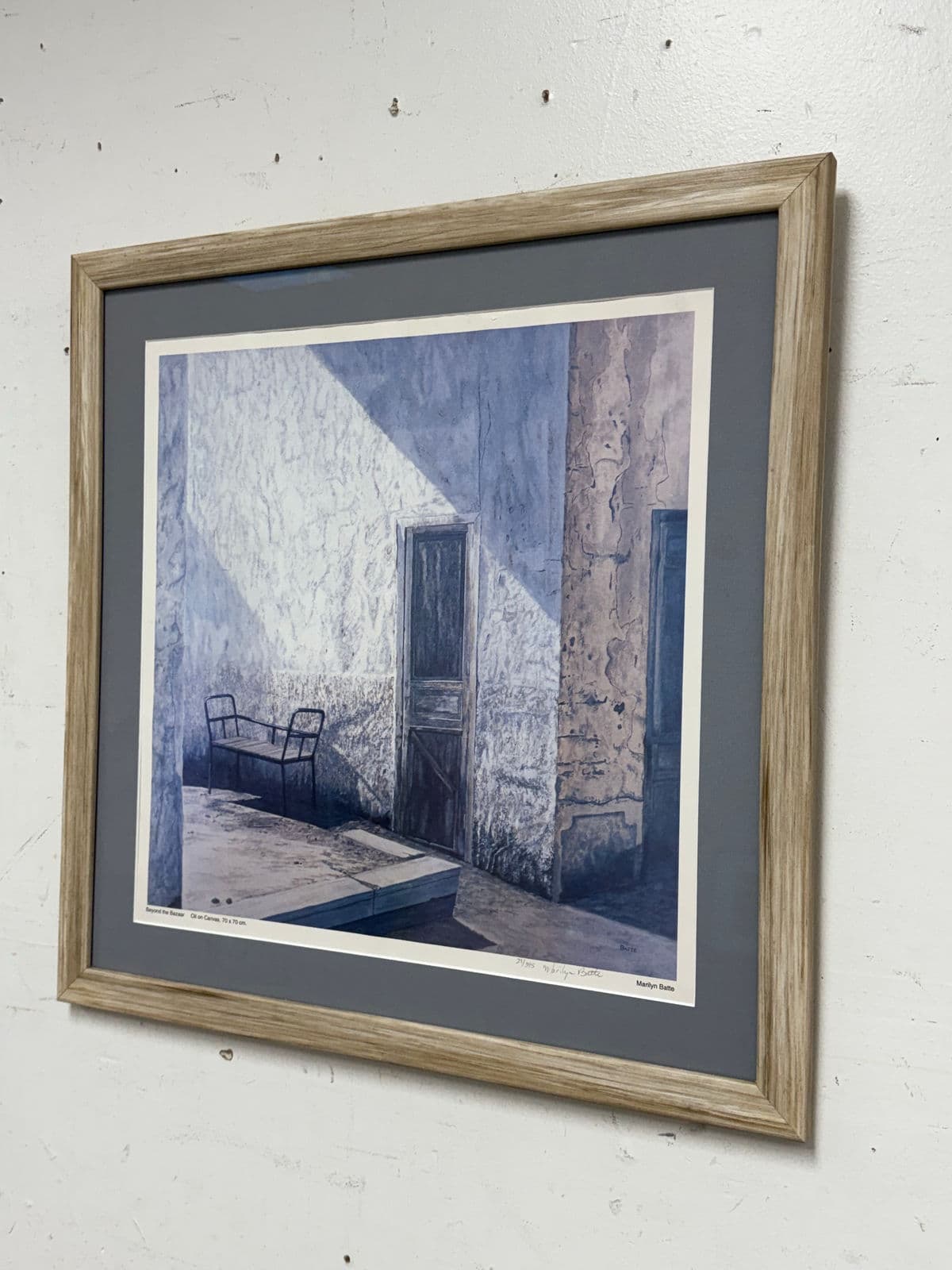 Marilyn Batte "Beyond the Bazaar" Edition 29/345 Signed Print - Thumbnail 3