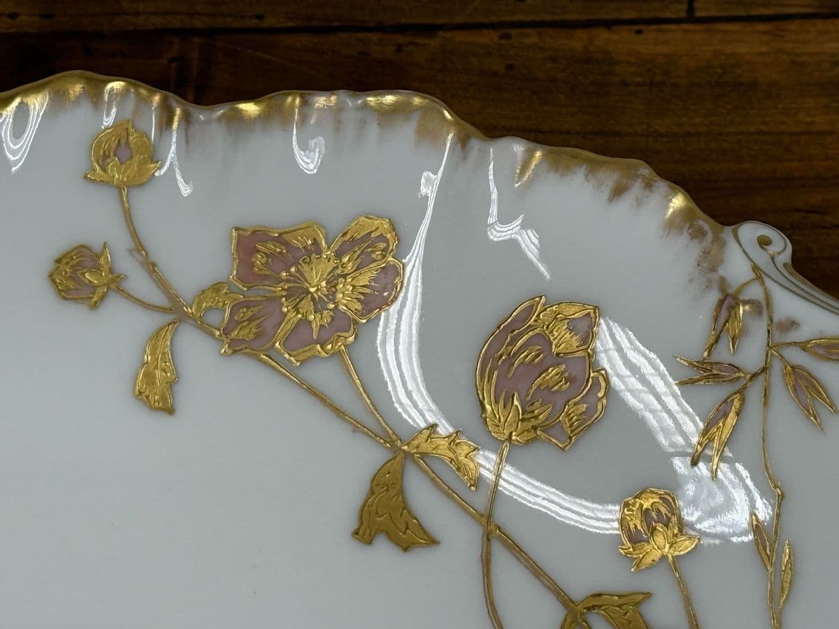 Charles Field Haviland Limoges Porcelain Platter - Thumbnail 7