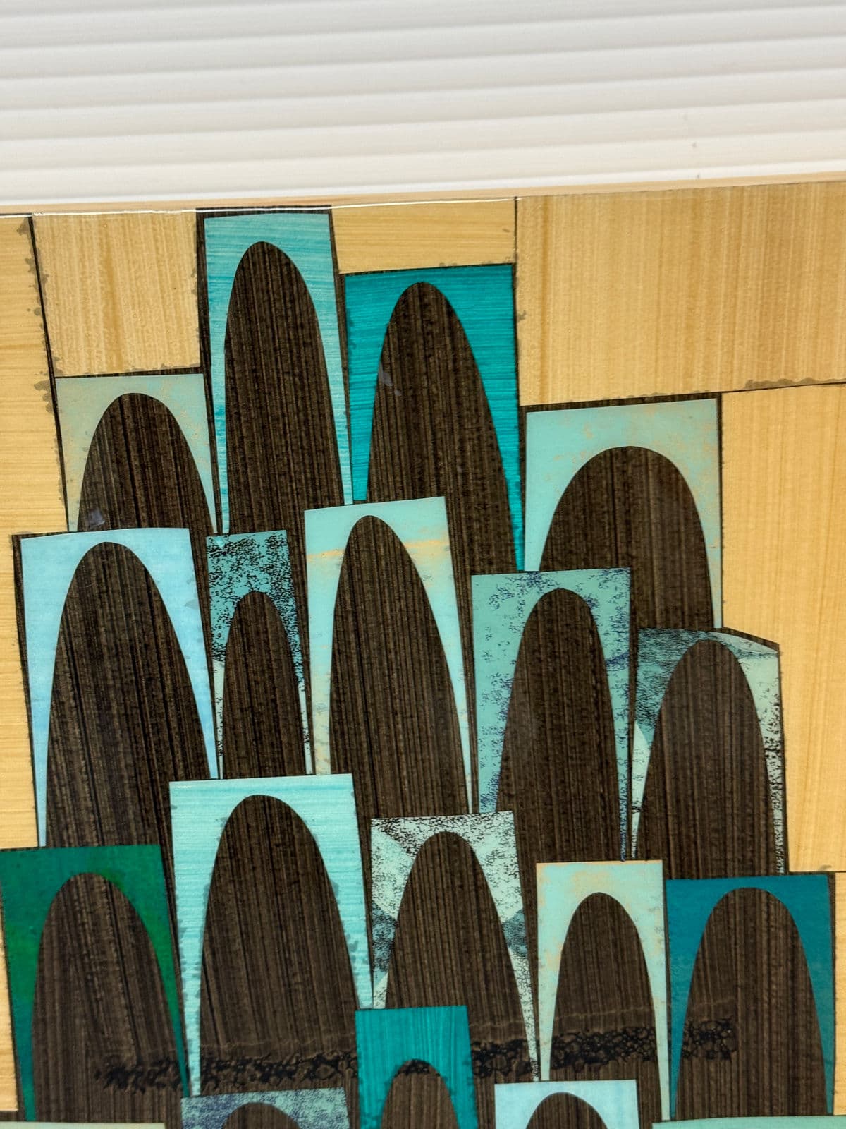 Circa 2005 Rex Ray Mixed Media + Resin Collage - Thumbnail 10