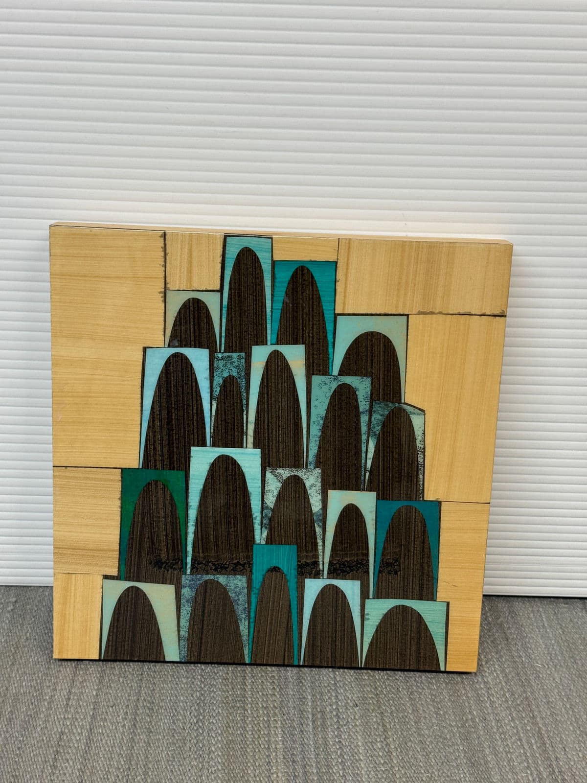 Circa 2005 Rex Ray Mixed Media + Resin Collage - Thumbnail 4