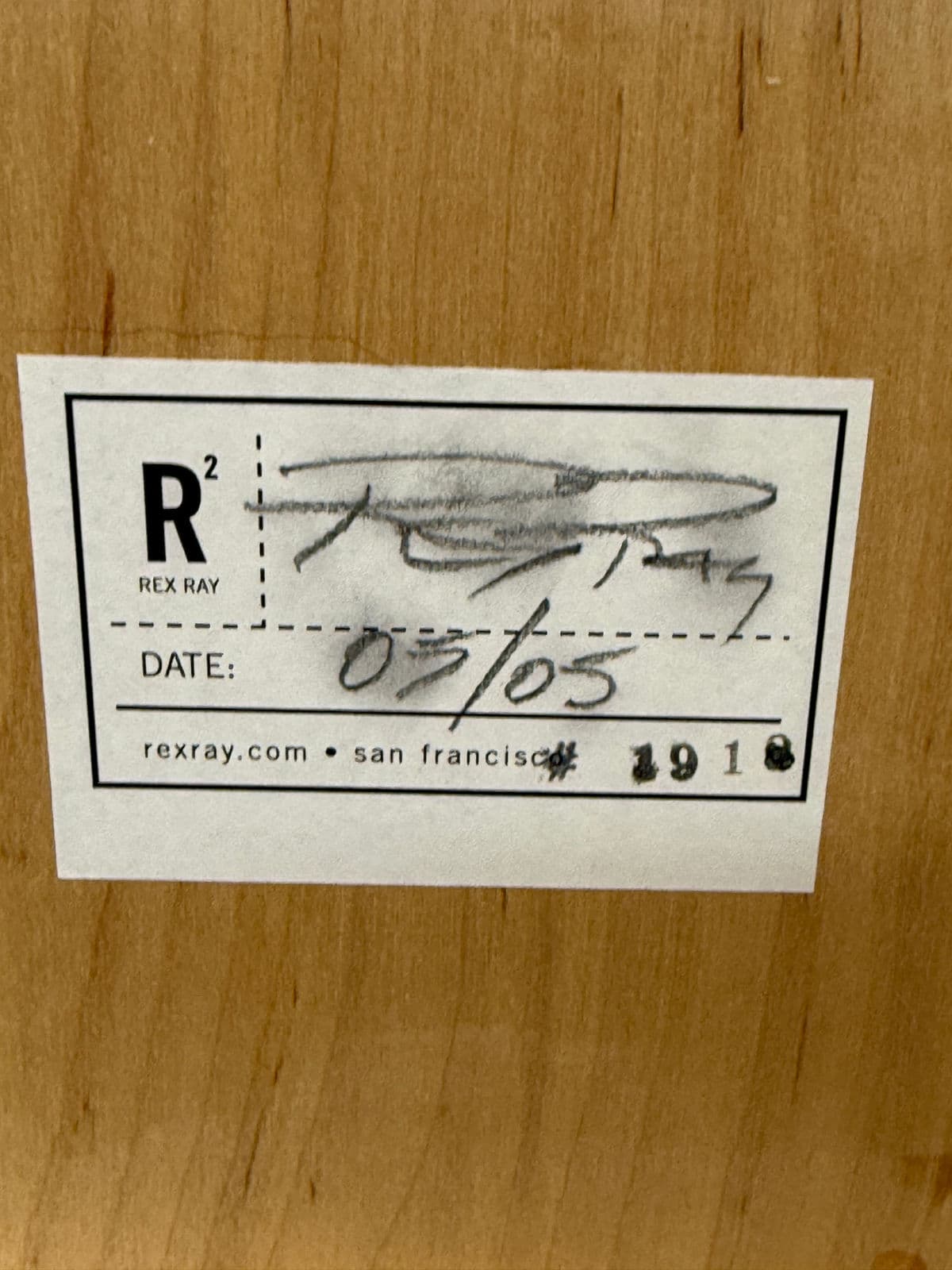 Circa 2005 Rex Ray Mixed Media + Resin Collage - Thumbnail 7