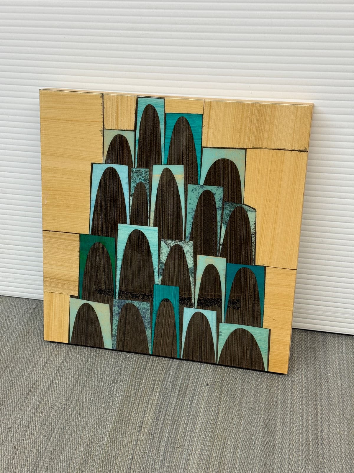 Circa 2005 Rex Ray Mixed Media + Resin Collage - Thumbnail 13