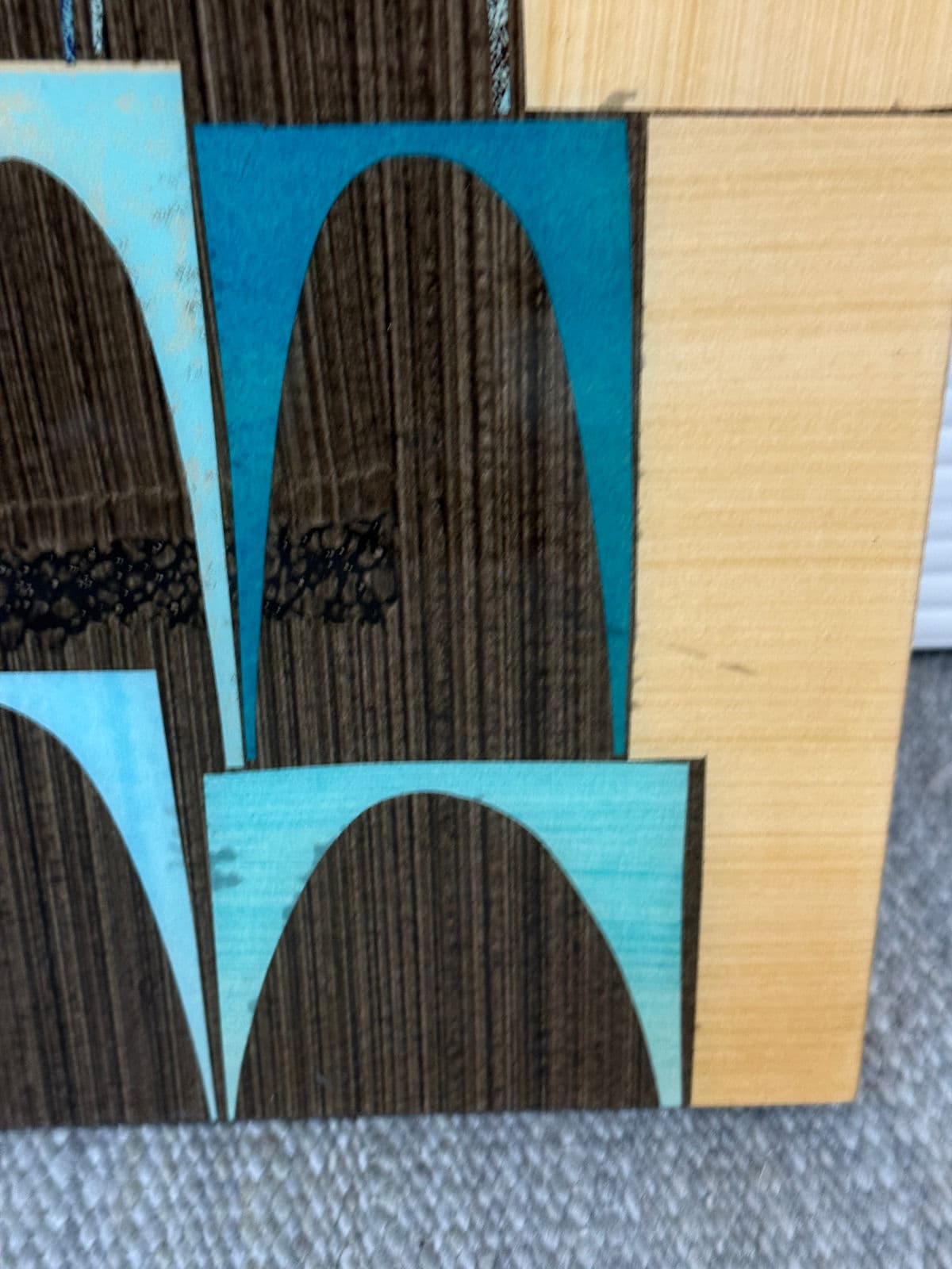 Circa 2005 Rex Ray Mixed Media + Resin Collage - Thumbnail 9